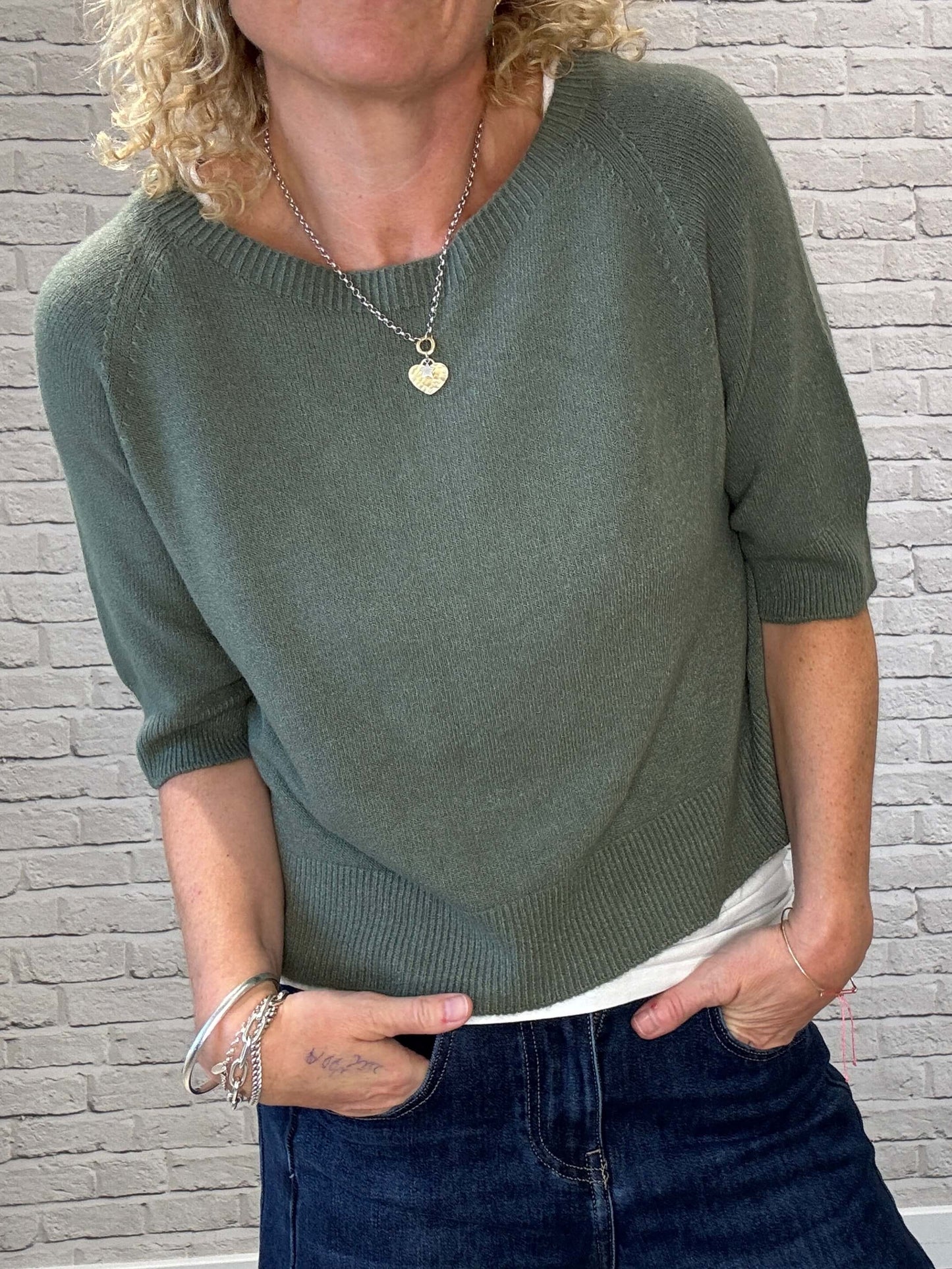 Charlotte Knit | Sage Green