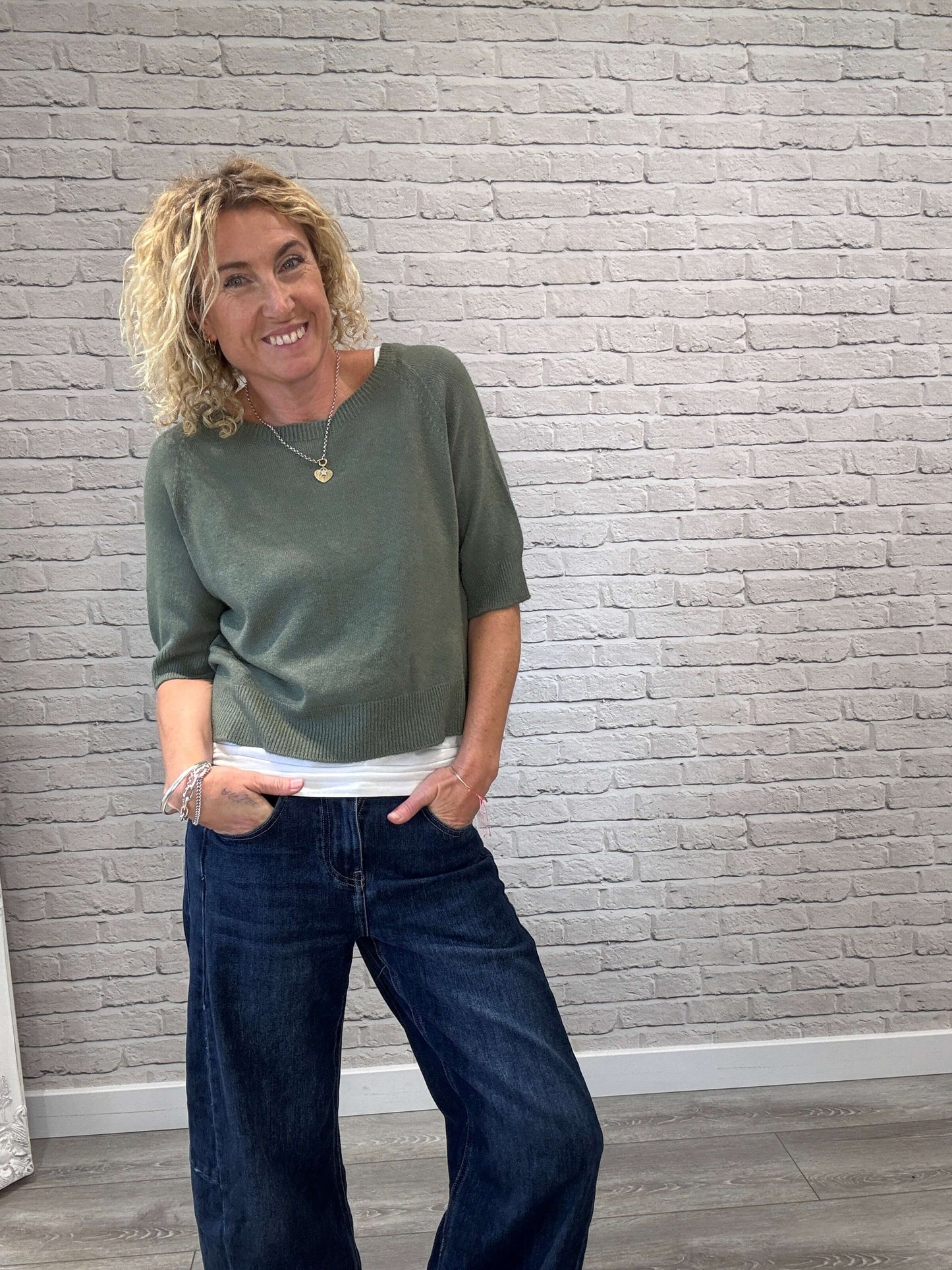 Charlotte Knit | Sage Green