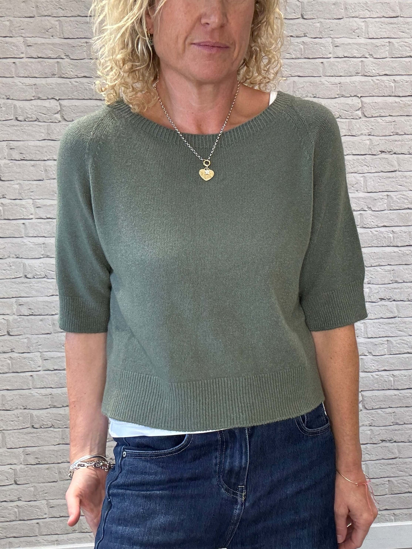 Charlotte Knit | Sage Green