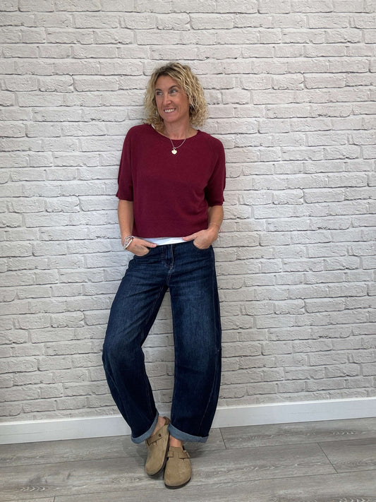 Charlotte Knit | Merlot