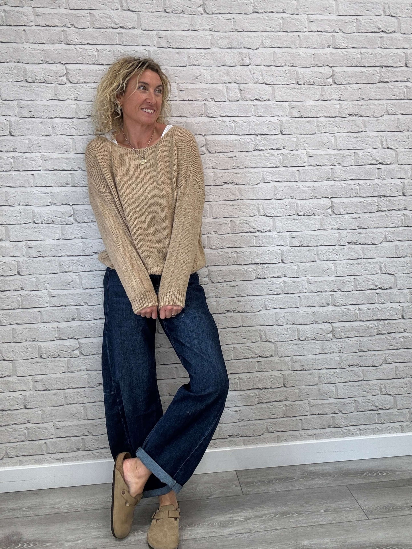 Folie Sweater | Camel