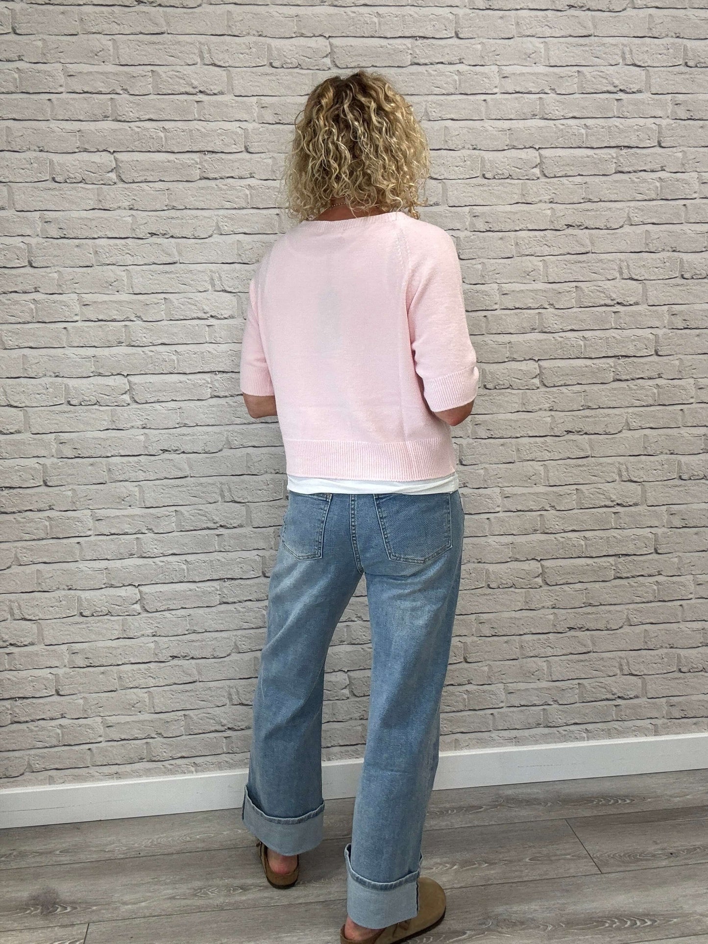 Charlotte Knit | Pale Pink