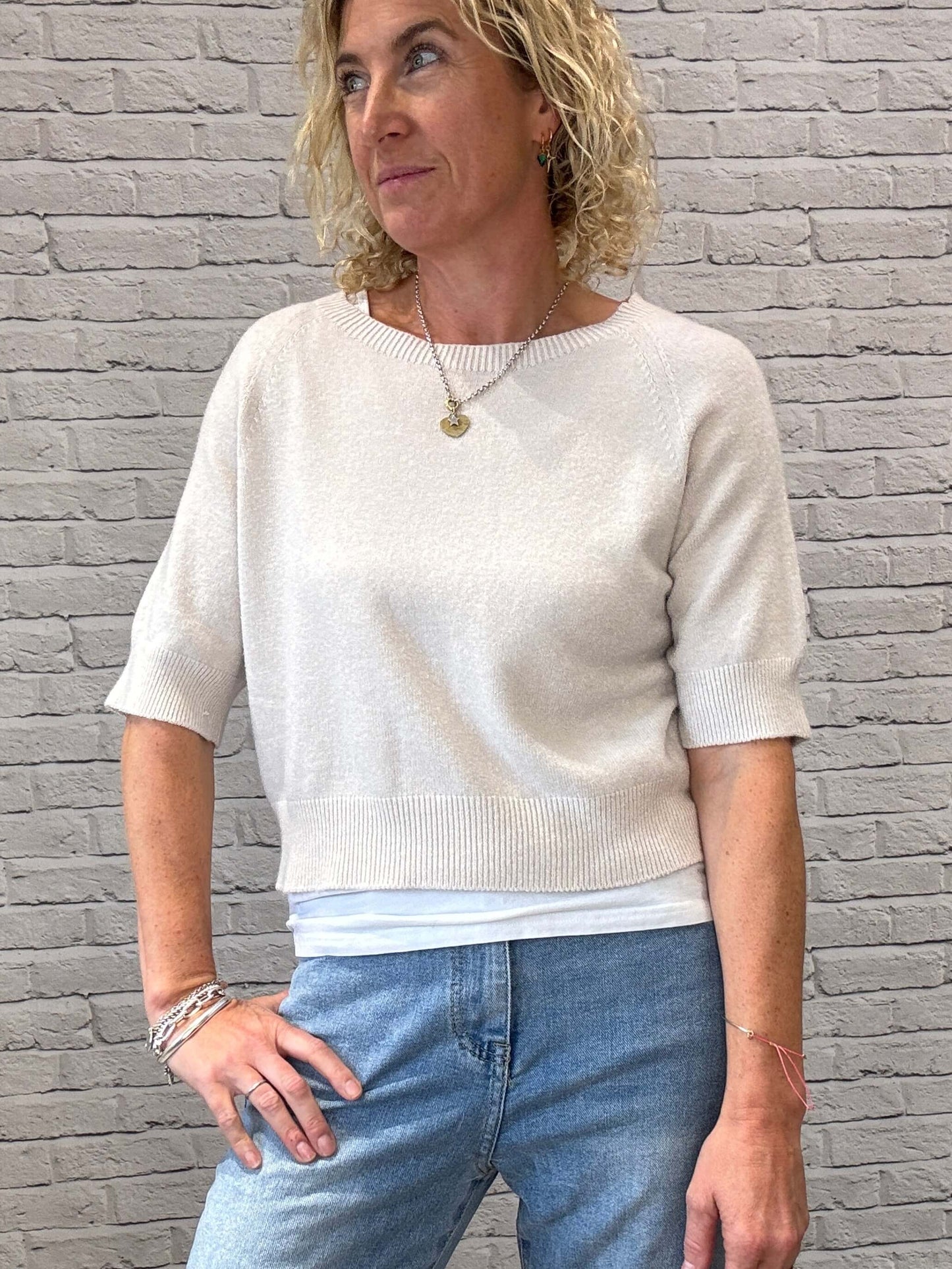 Charlotte Knit | Oat