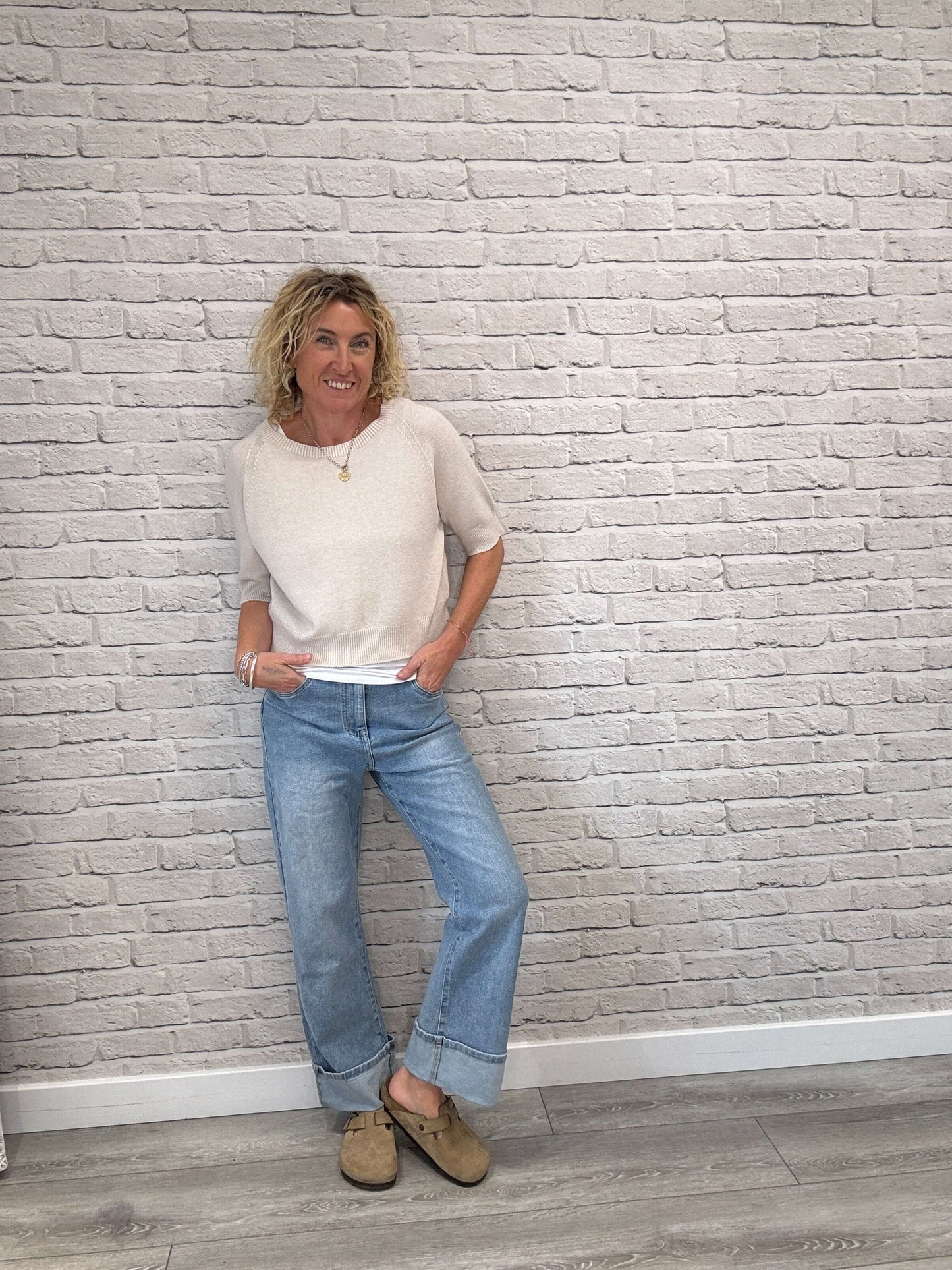 Charlotte Knit | Oat