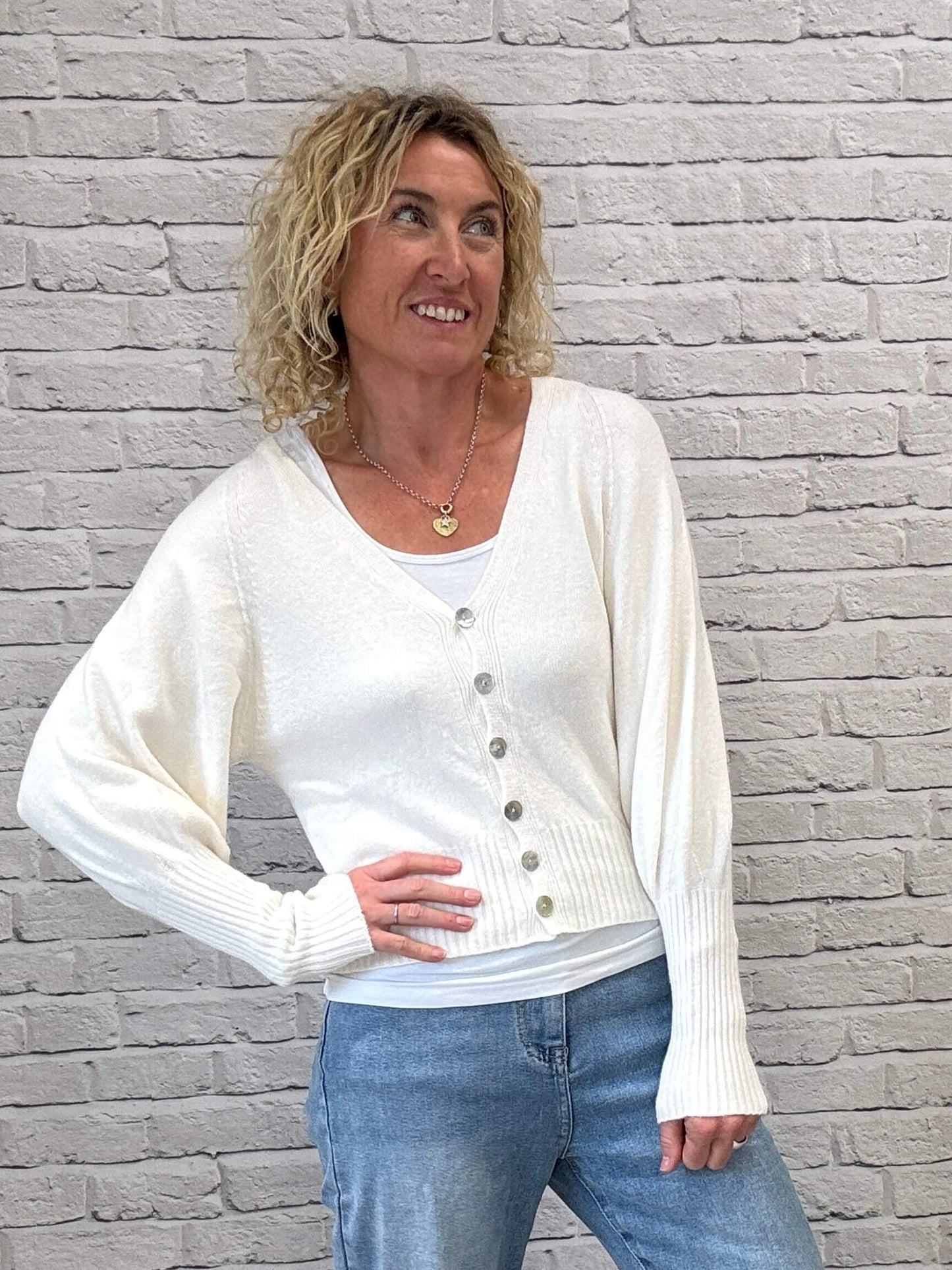 Willow Cardigan | Cream