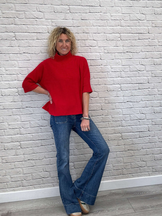 New York Knit | Red