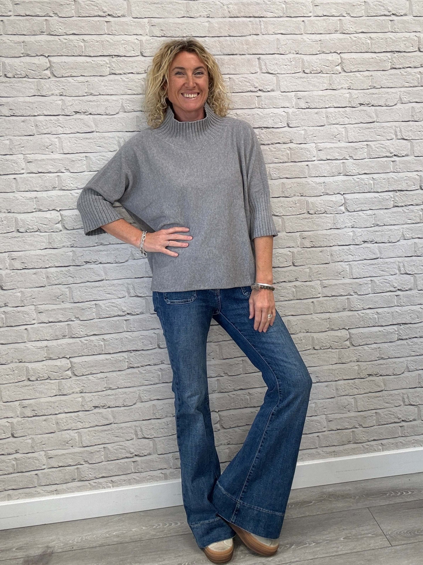 New York Knit | Pale Grey