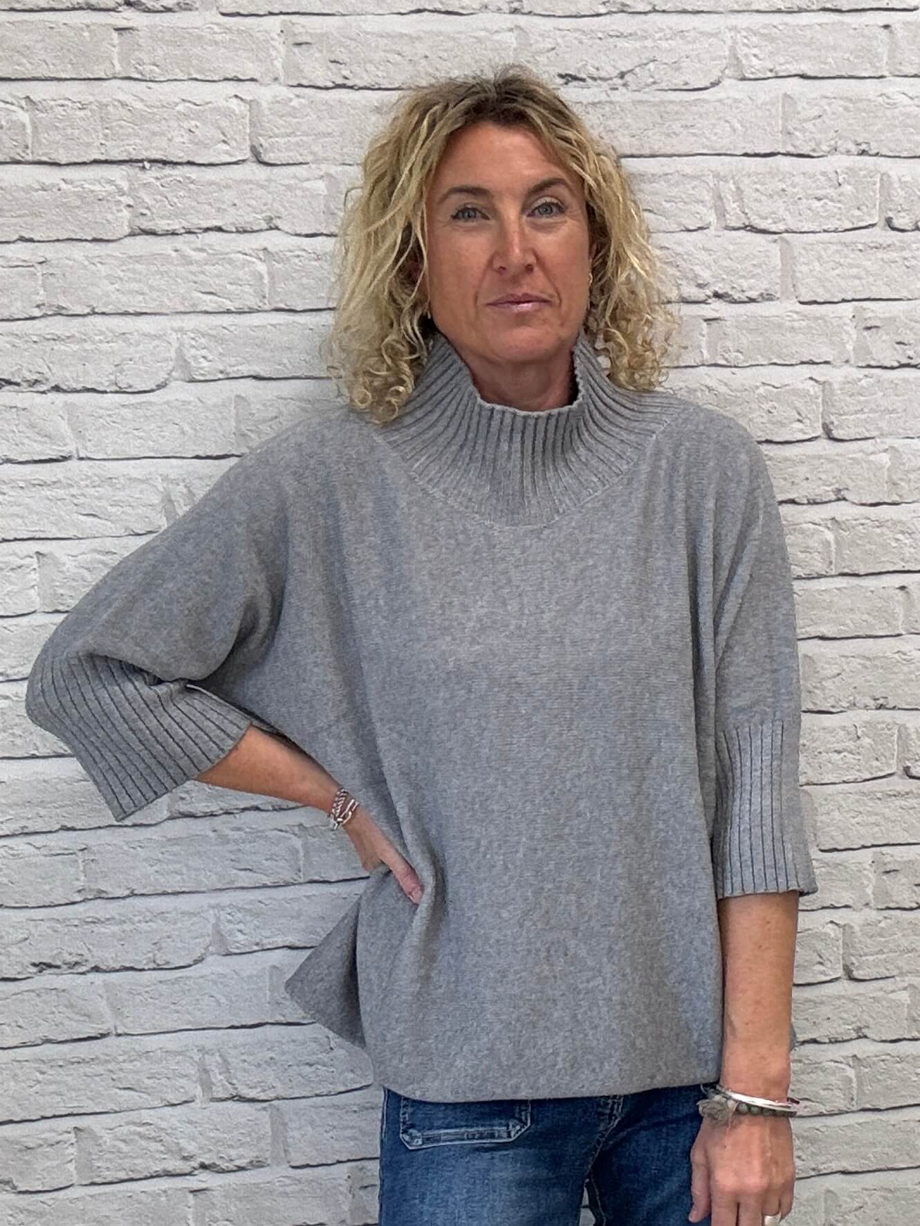 New York Knit | Pale Grey