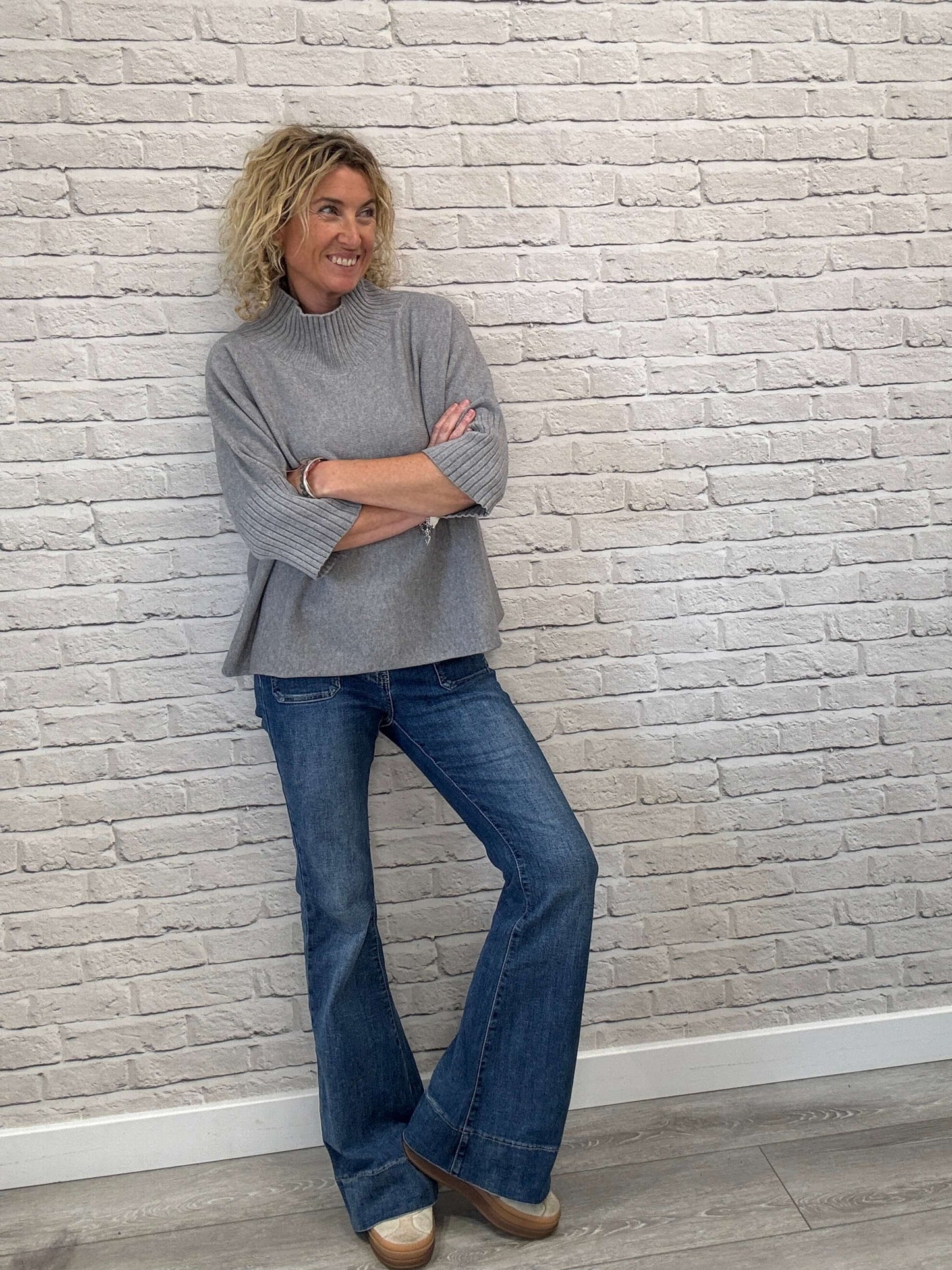New York Knit | Pale Grey
