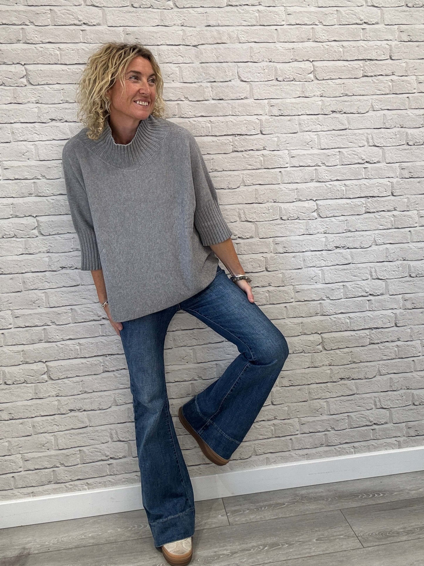 New York Knit | Pale Grey