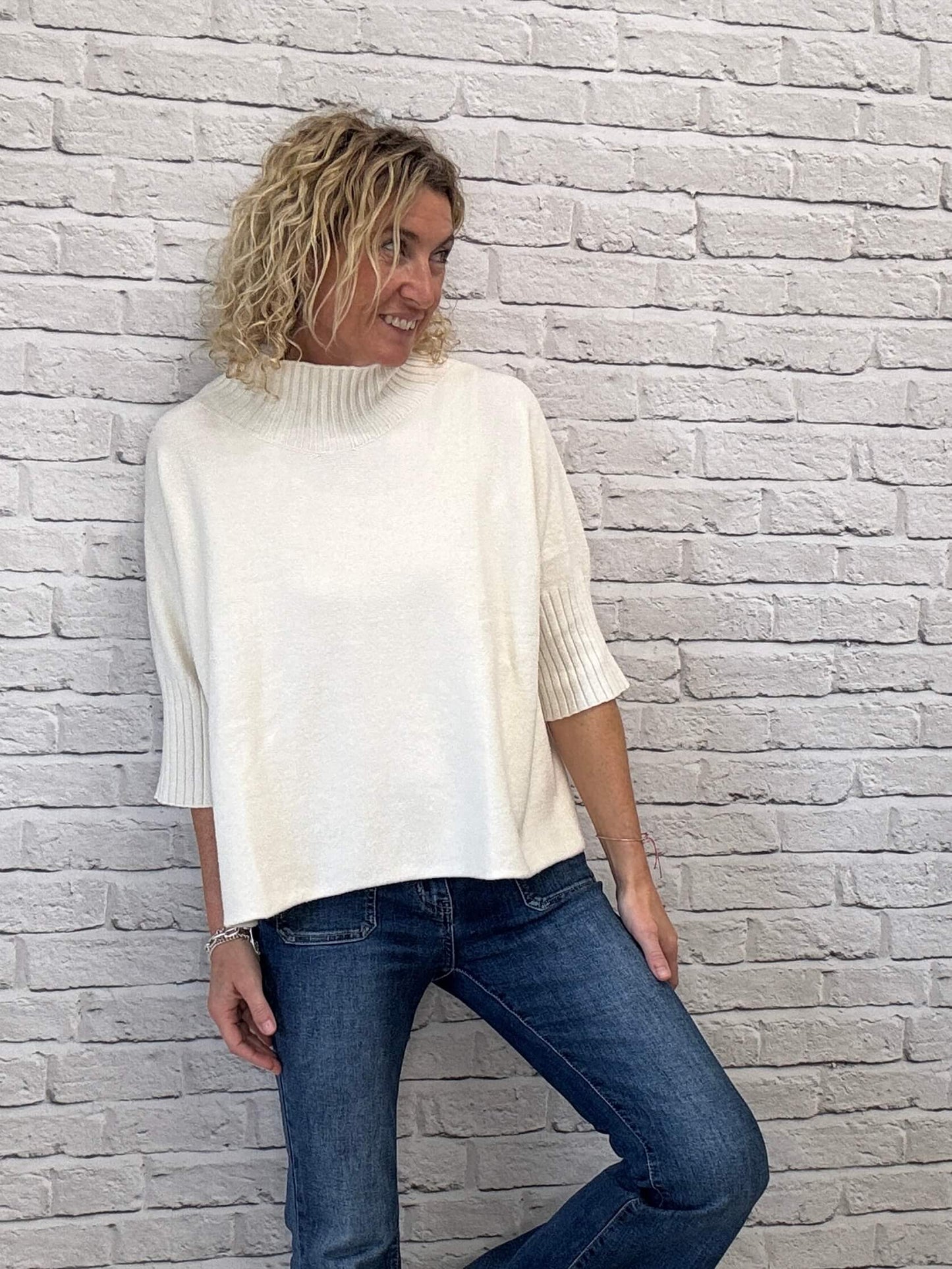 New York Knit | Cream