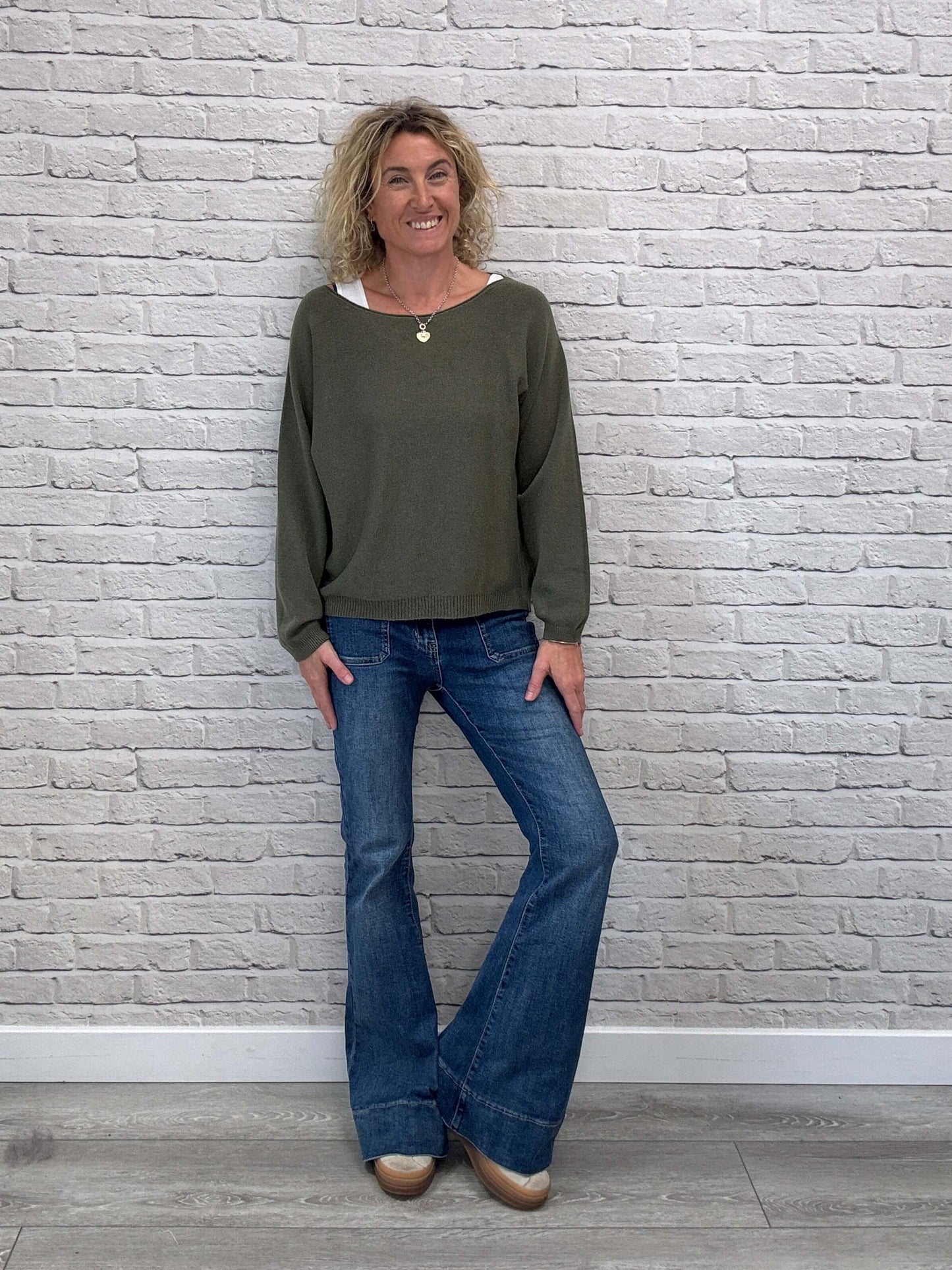 Molly Sweater | Khaki