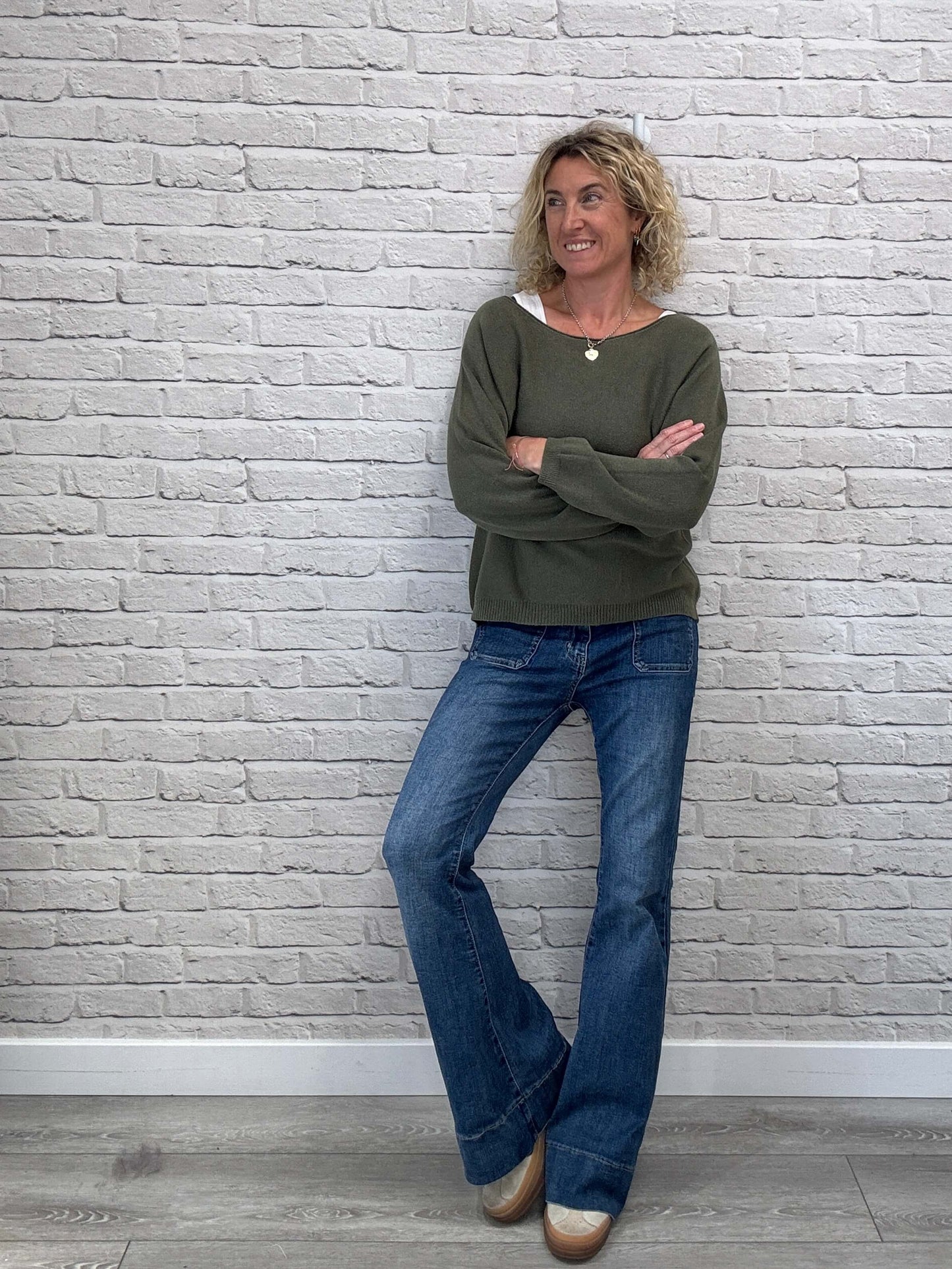 Molly Sweater | Khaki