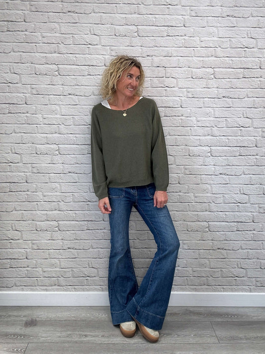 Molly Sweater | Khaki