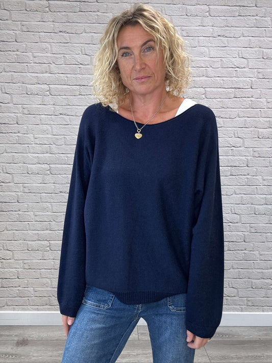 Molly Sweater | Navy