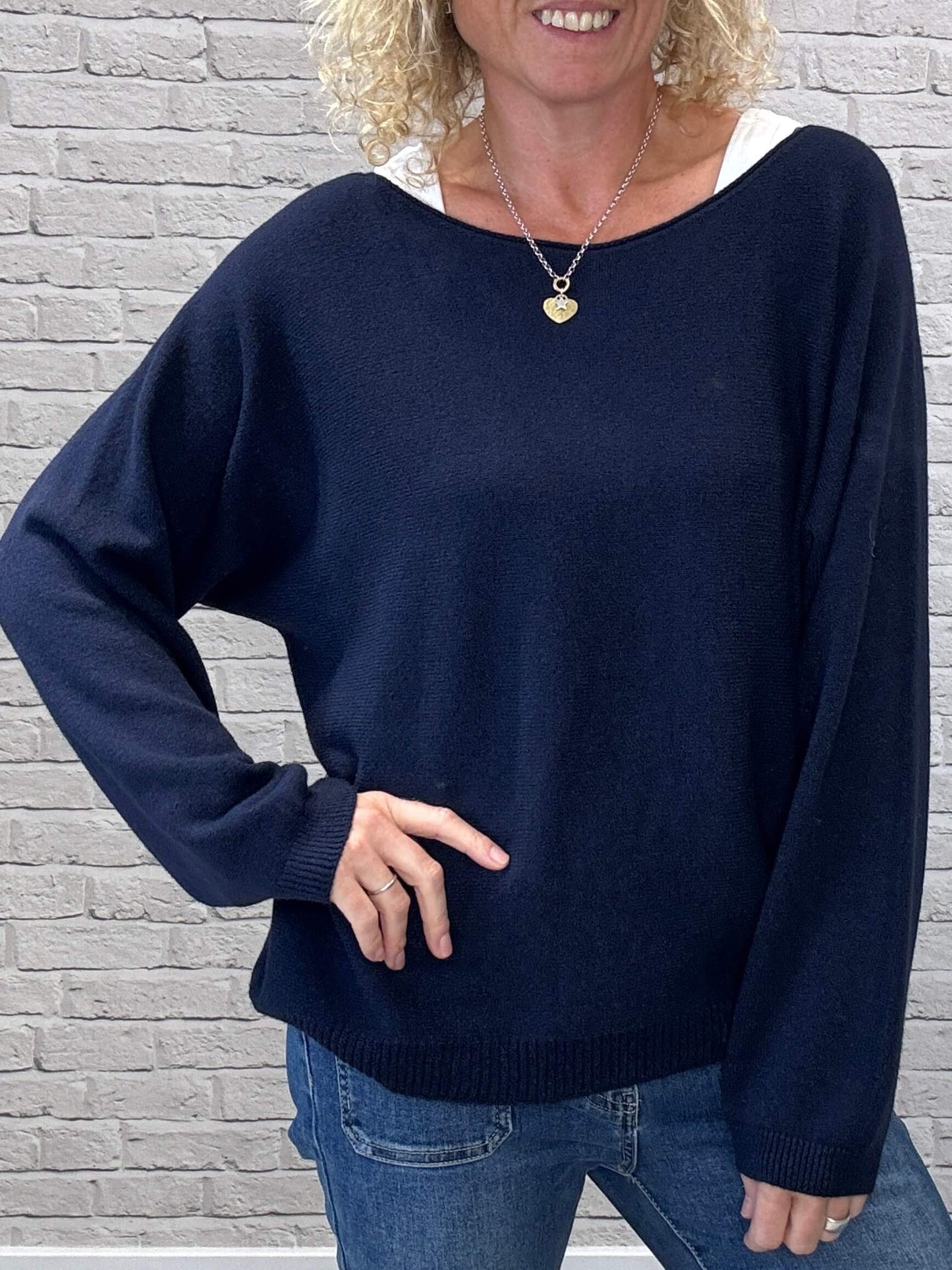 Molly Sweater | Navy