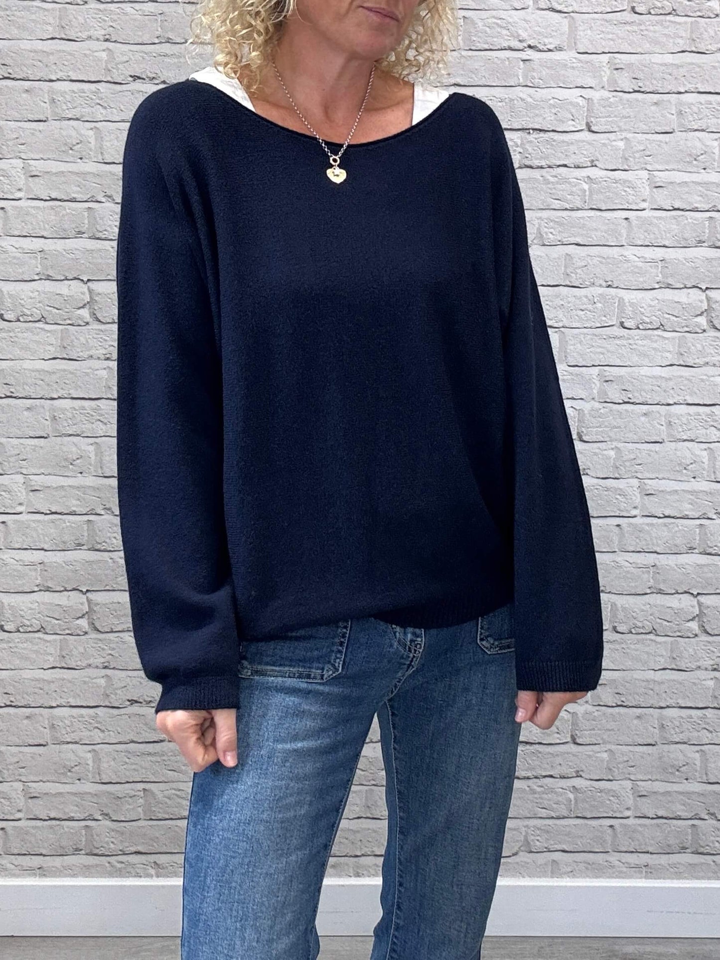 Molly Sweater | Navy