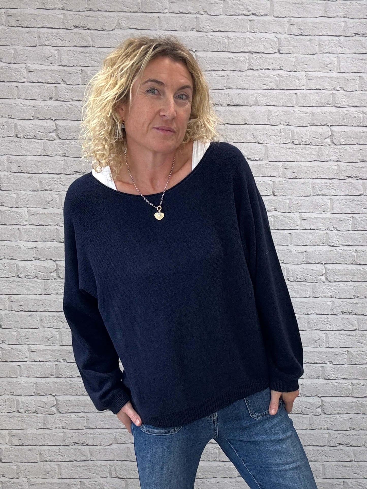 Molly Sweater | Navy