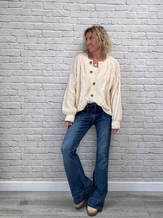 Brigit Cardigan | Cream