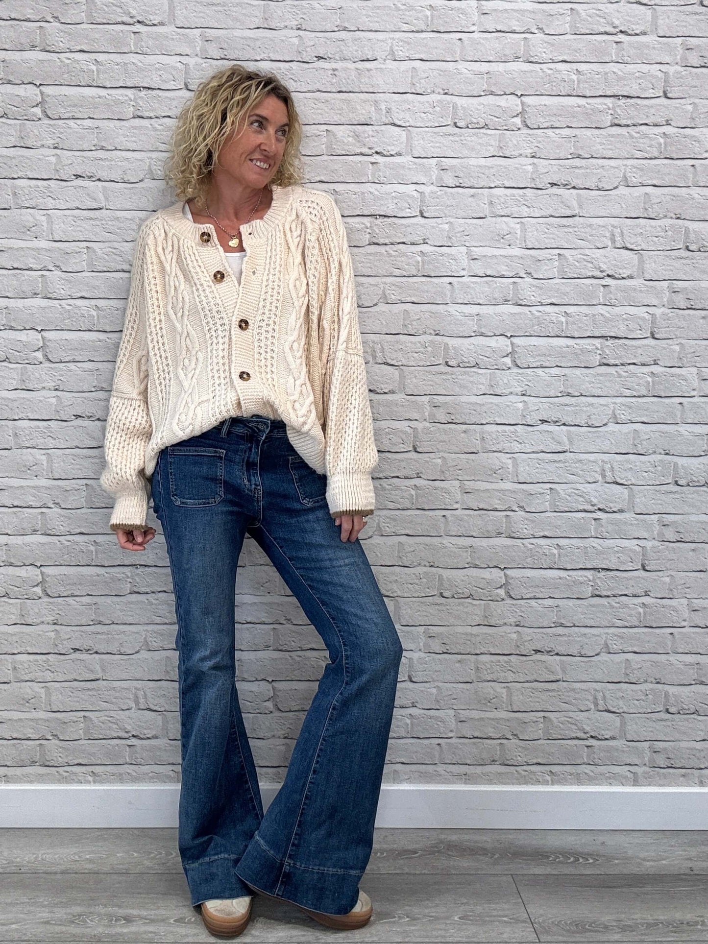 Brigit Cardigan | Cream