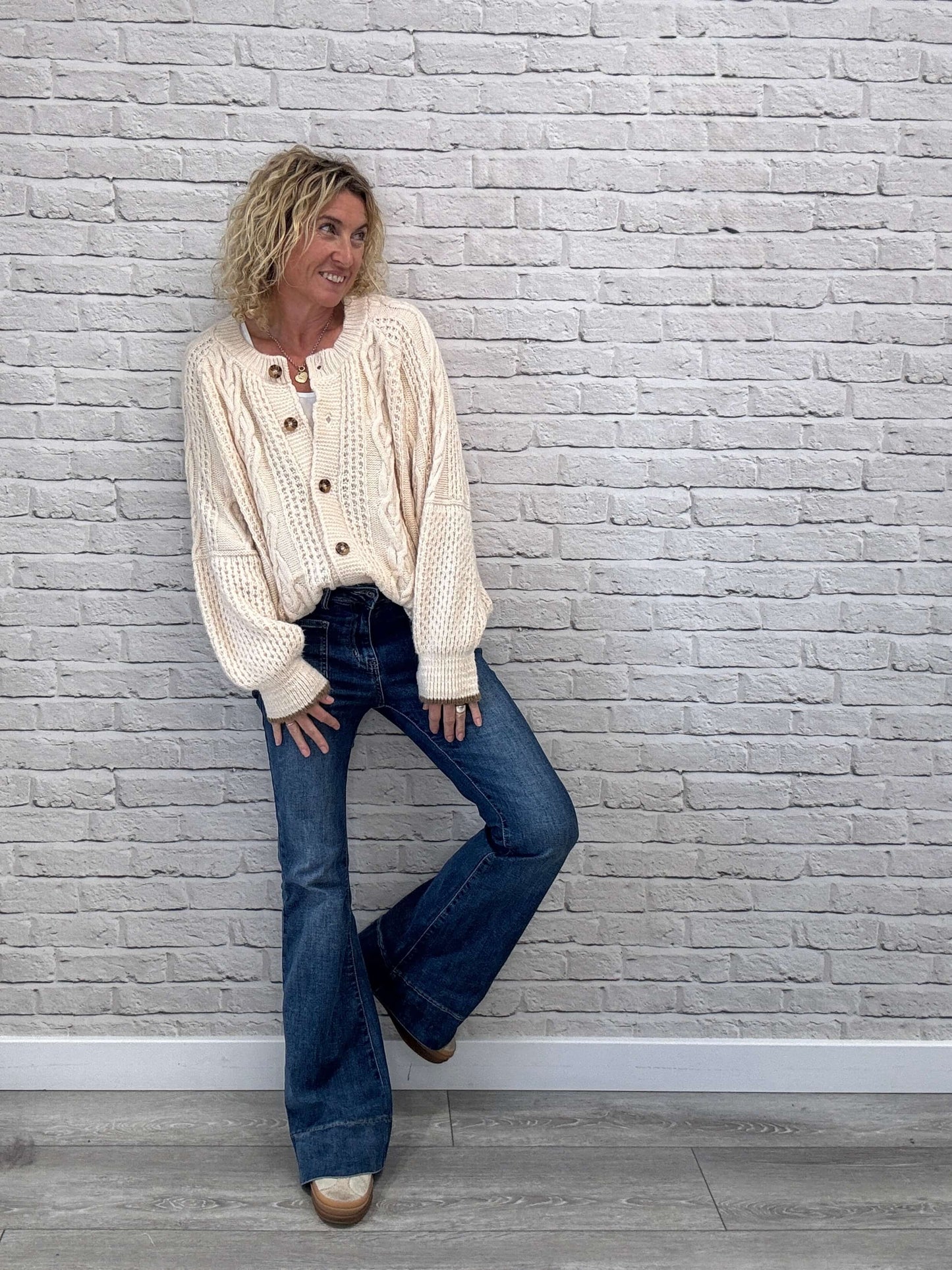 Brigit Cardigan | Cream