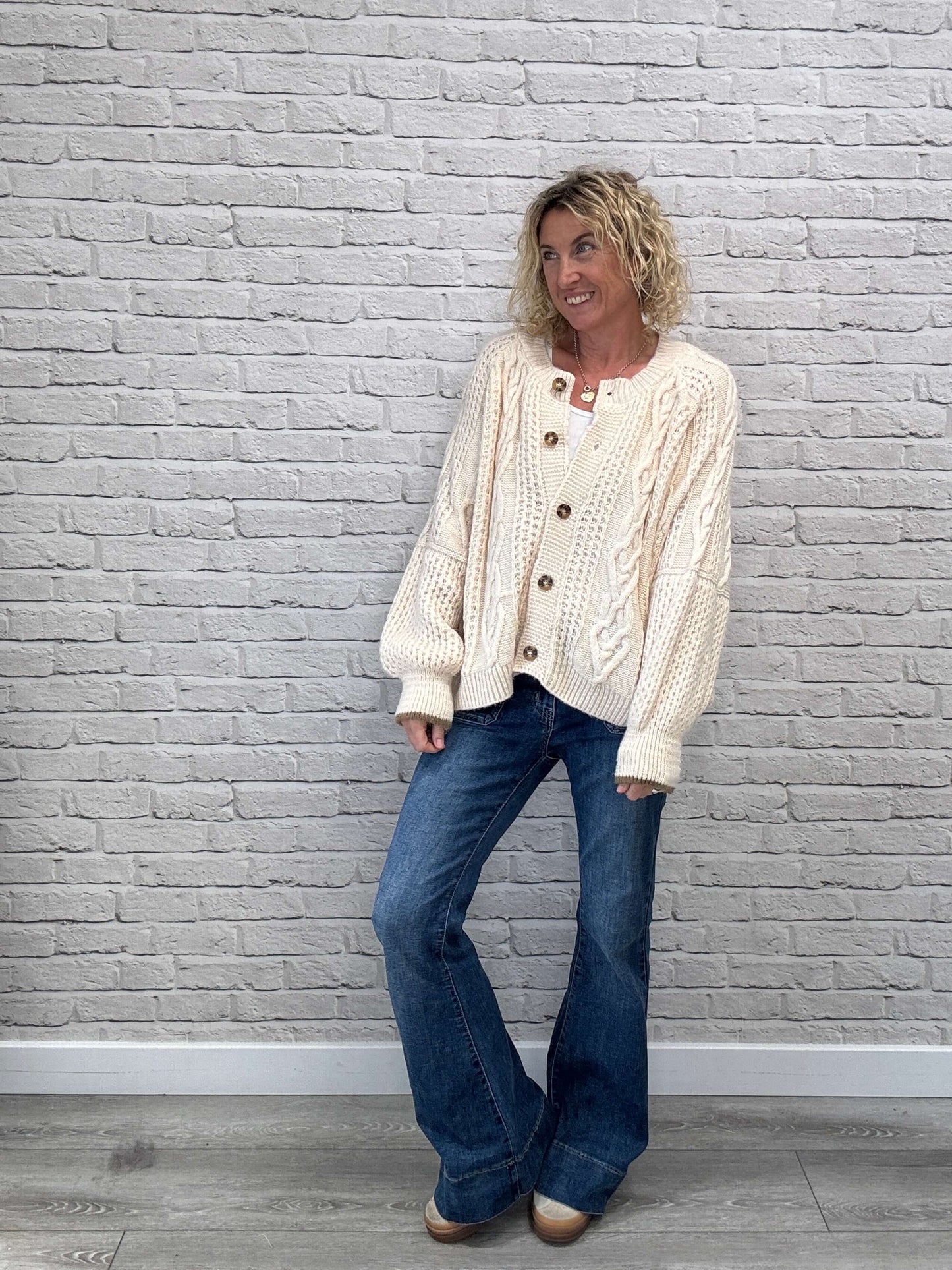 Brigit Cardigan | Cream