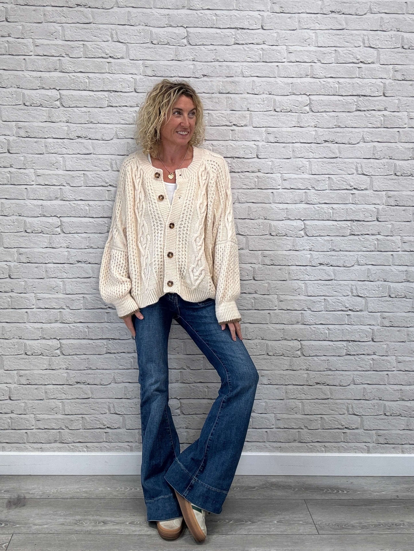 Brigit Cardigan | Cream
