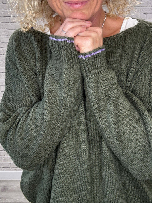 Lauretta Sweater | Army
