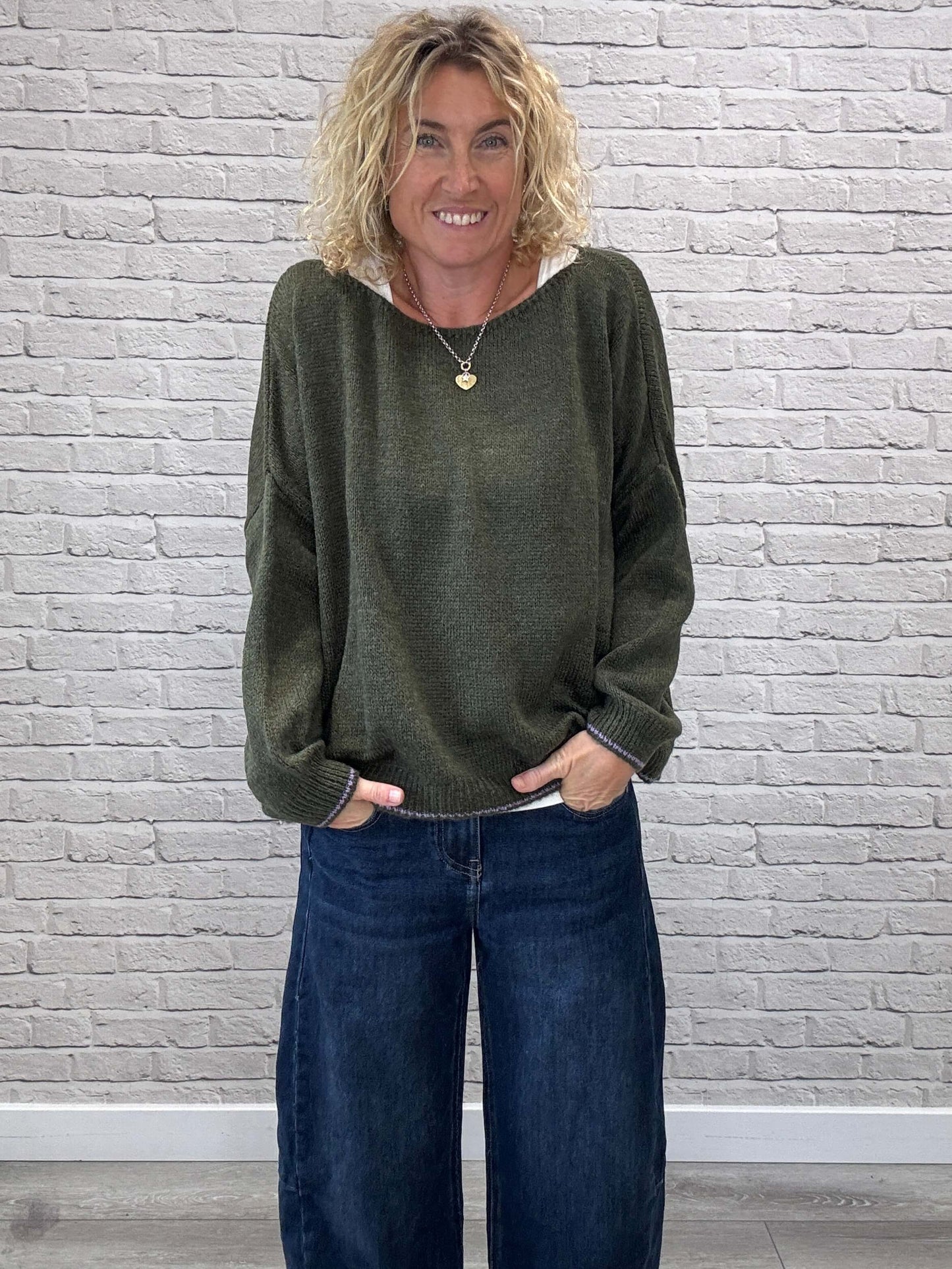 Lauretta Sweater | Army