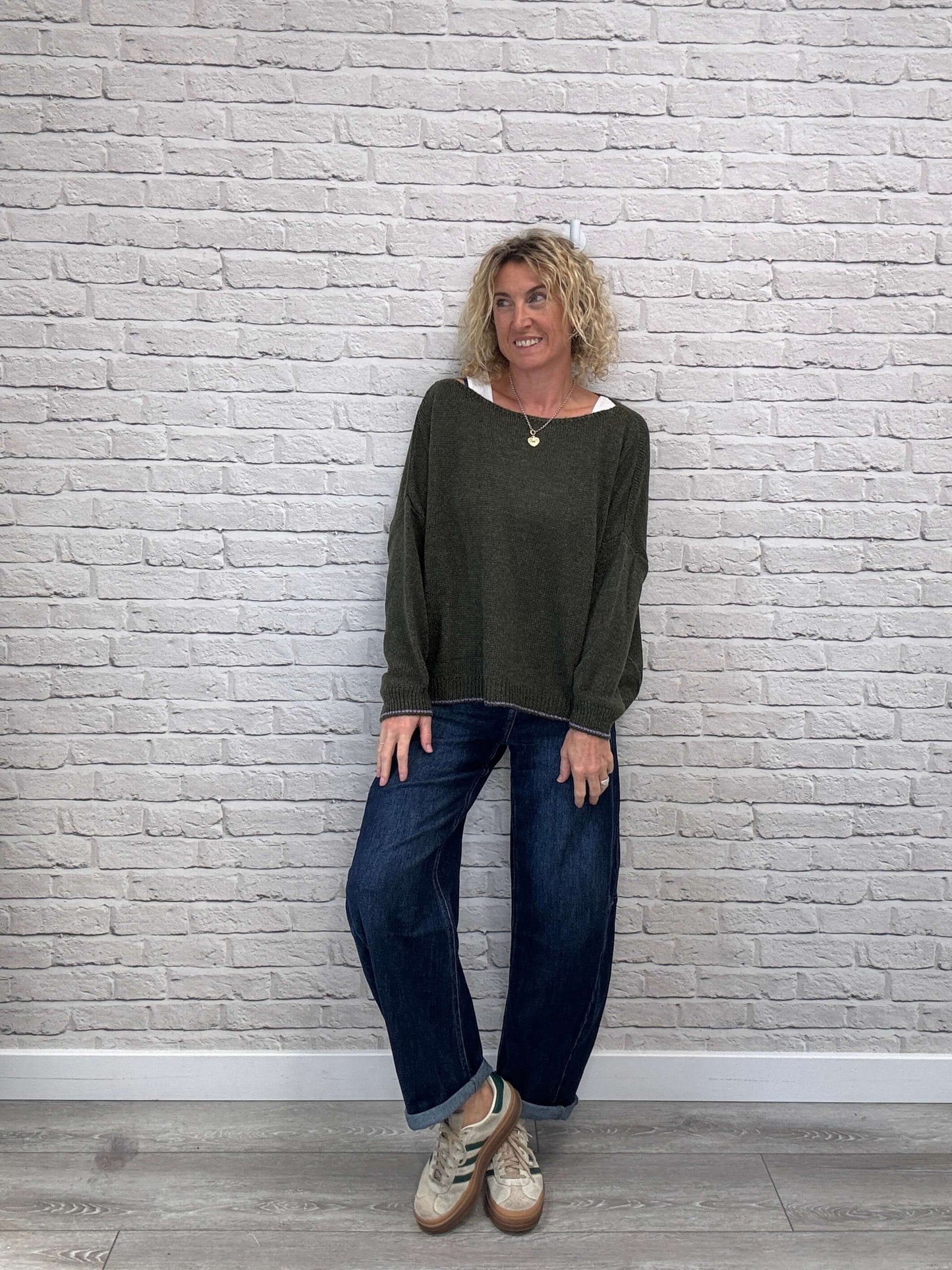 Lauretta Sweater | Army