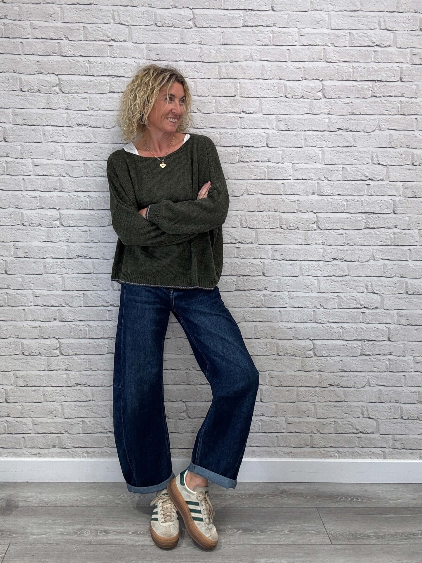 Lauretta Sweater | Army
