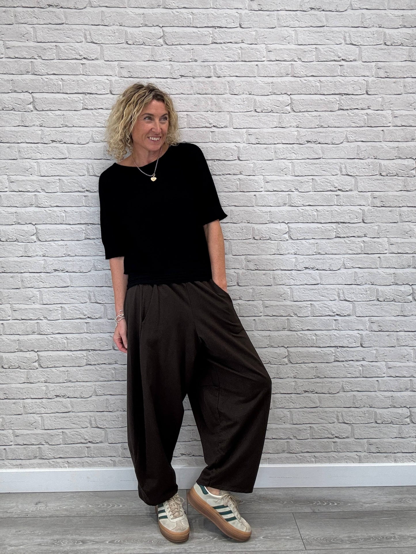 Barrel Joggers | Chocolate (NEW)