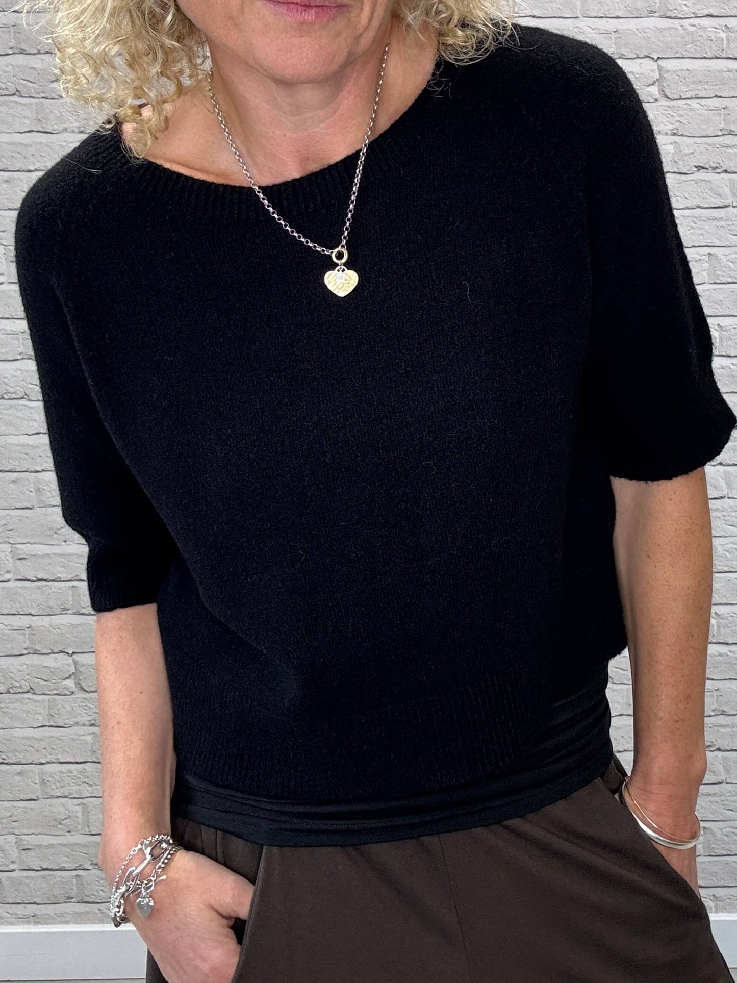 Charlotte Knit | Black