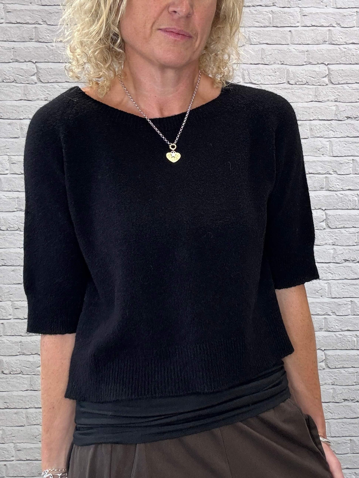 Charlotte Knit | Black