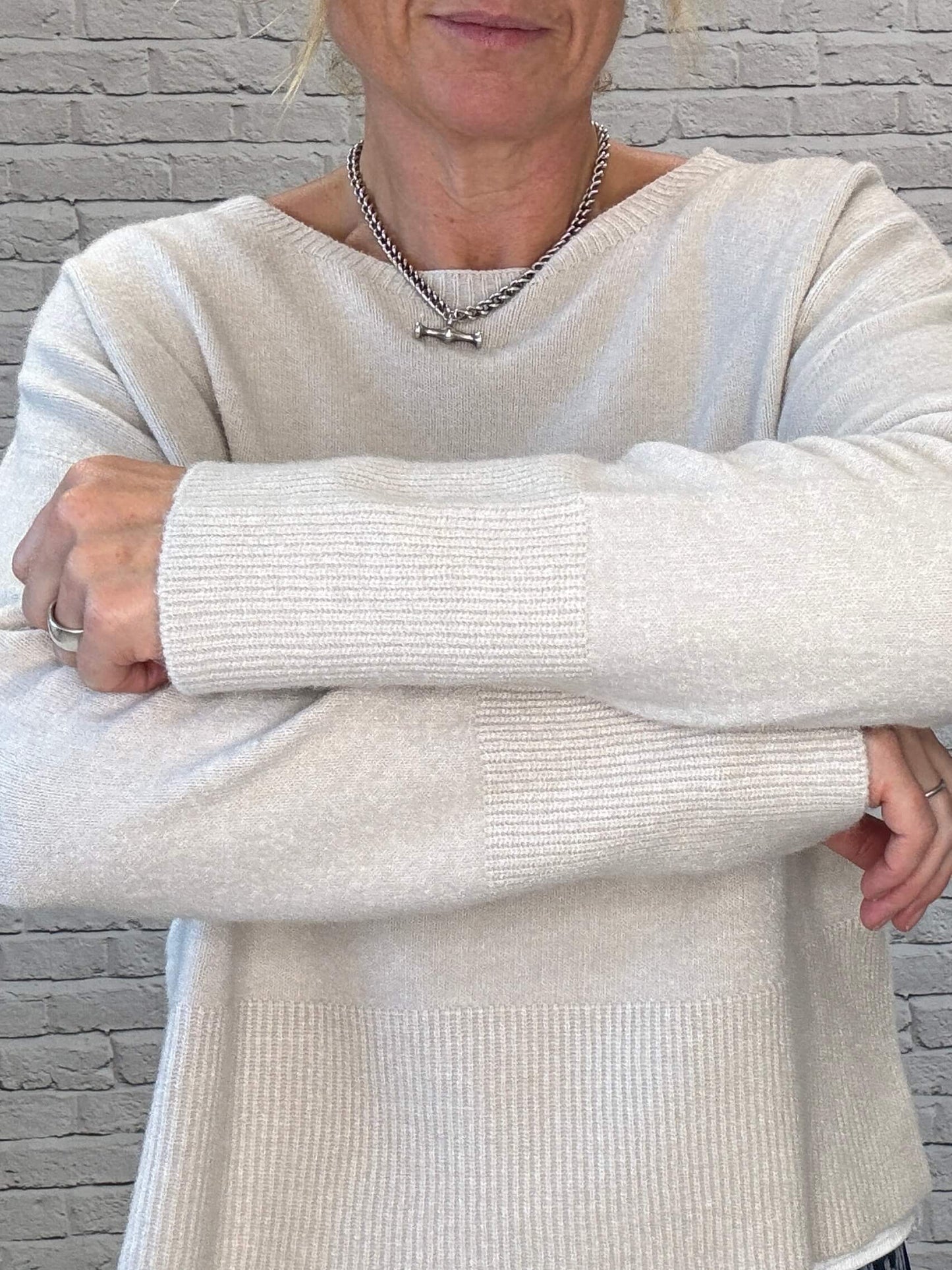Monty Sweater | Beige