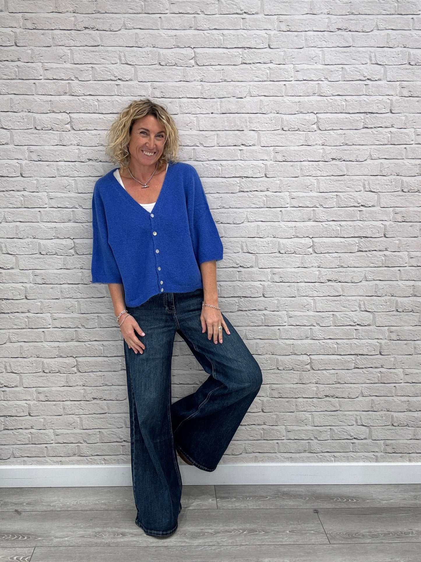 Milla Cardigan   | Neptune Blue (NEW)
