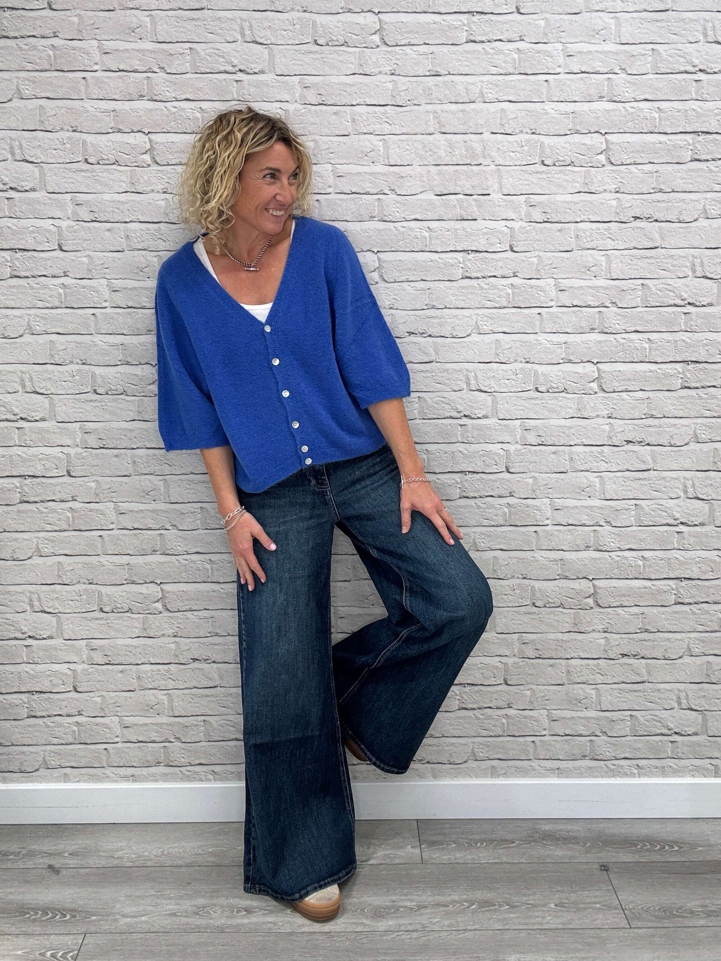 Milla Cardigan   | Neptune Blue (NEW)