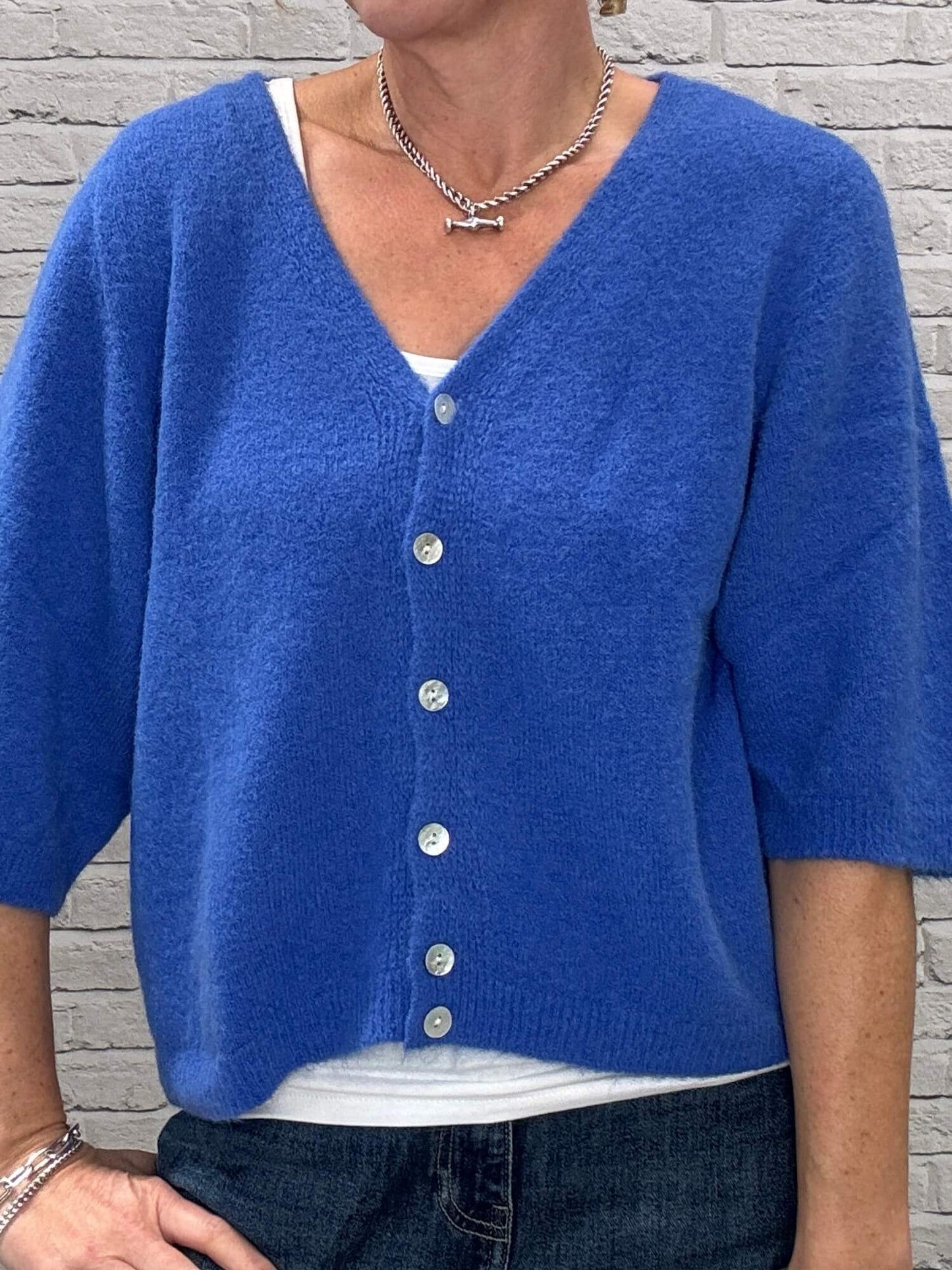 Milla Cardigan   | Neptune Blue (NEW)