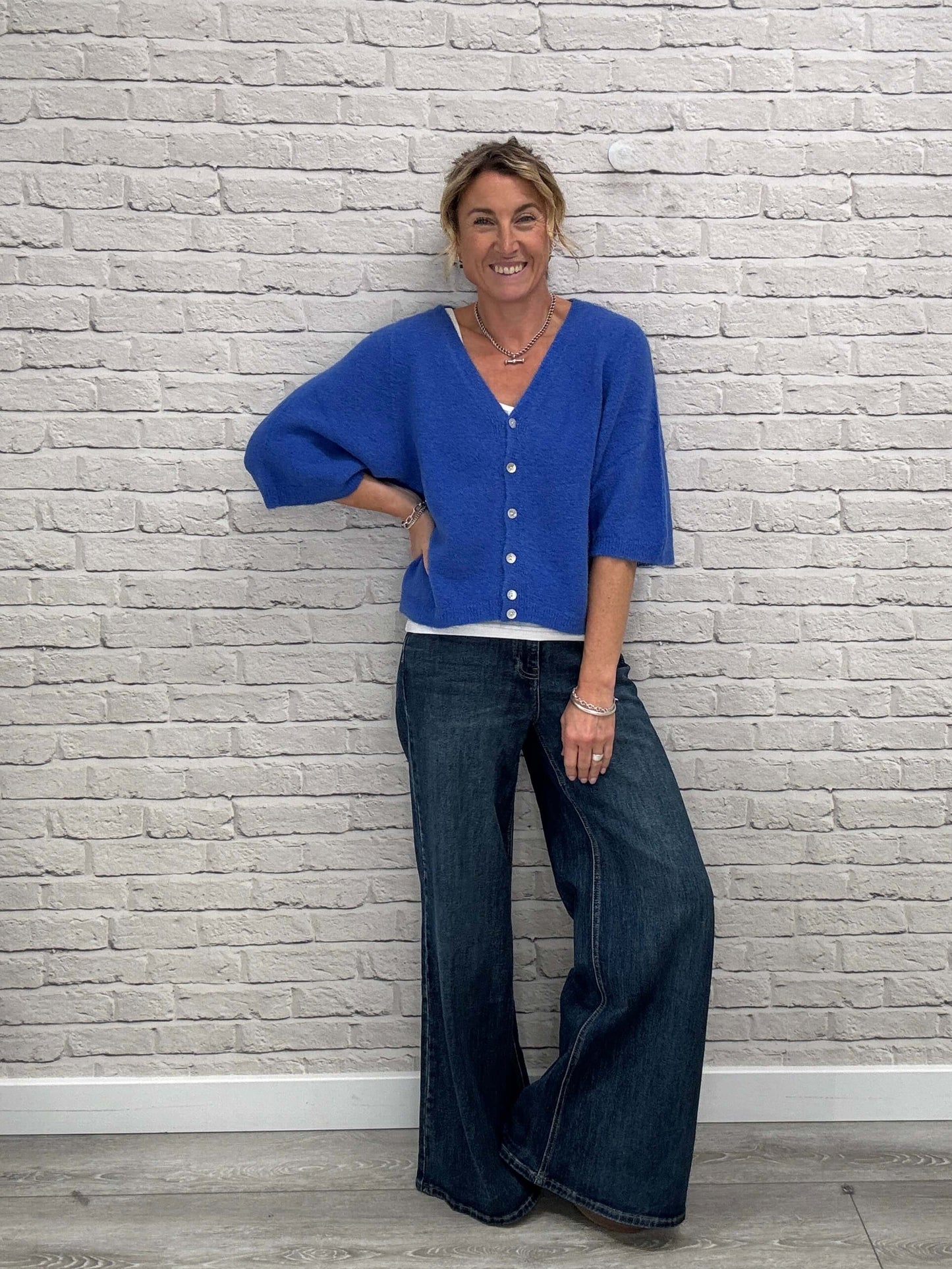Milla Cardigan   | Neptune Blue (NEW)