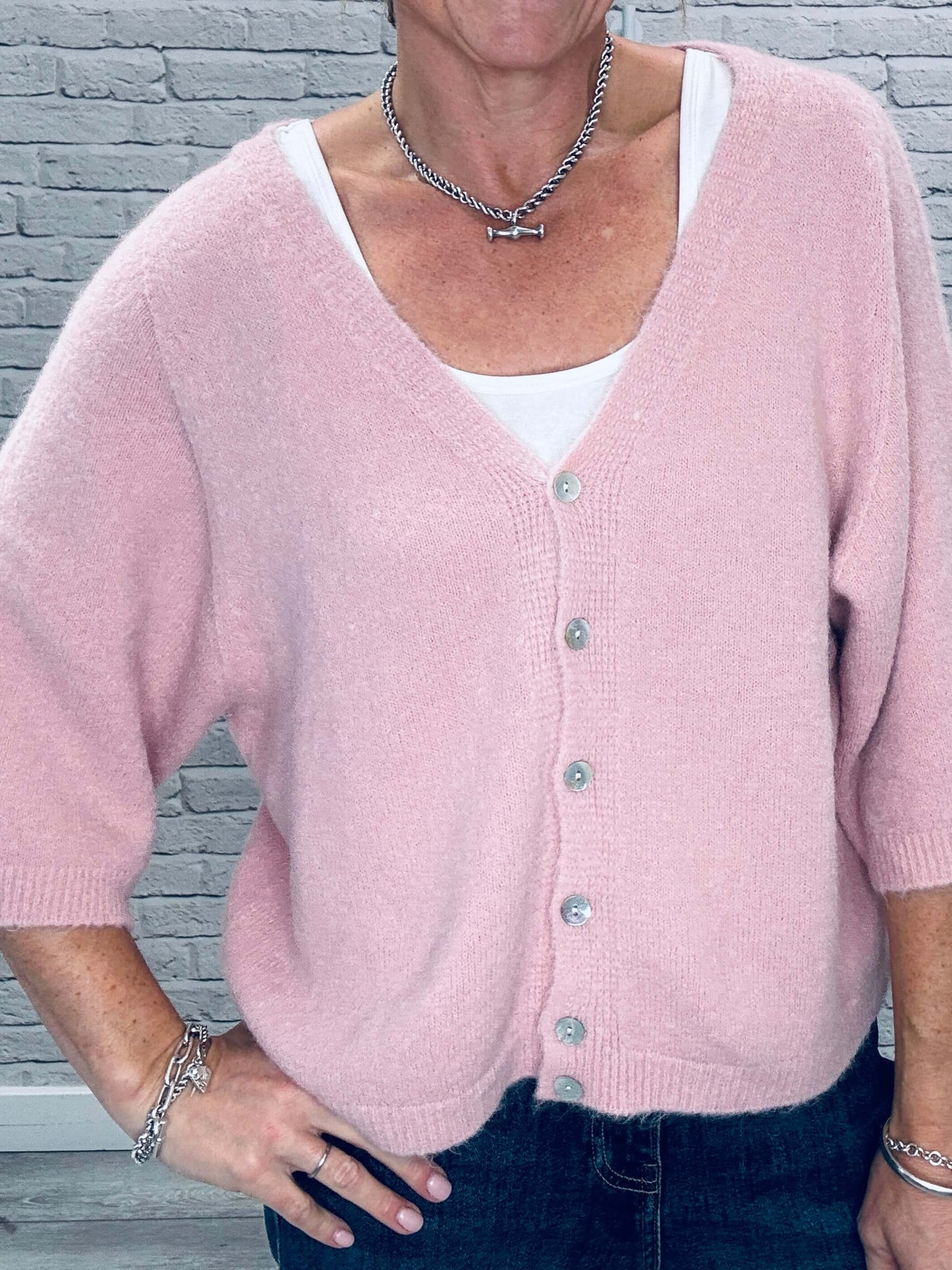 Milla Cardigan   | Vintage Rose (NEW)