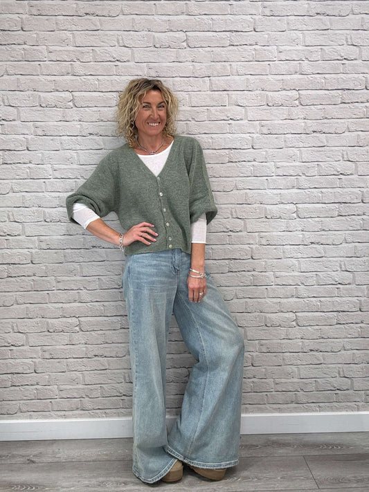 Milla Cardigan   | Sage (NEW)