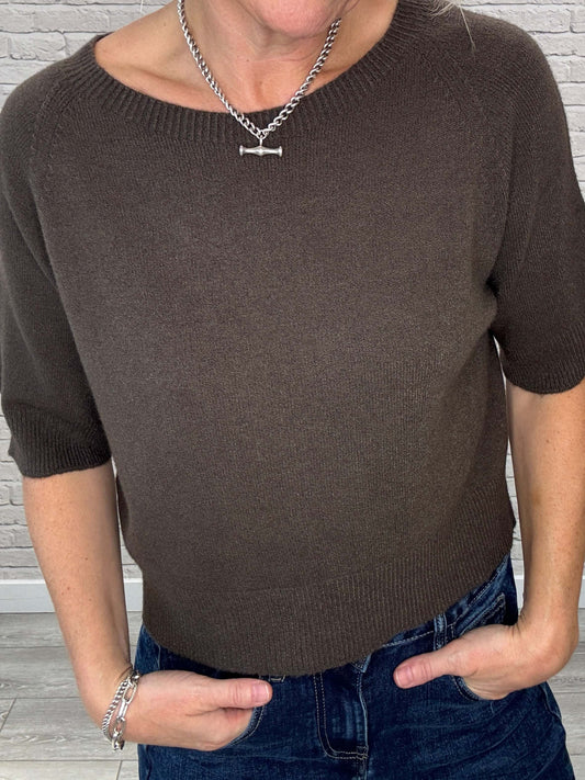 Charlotte Knit | Chocolate