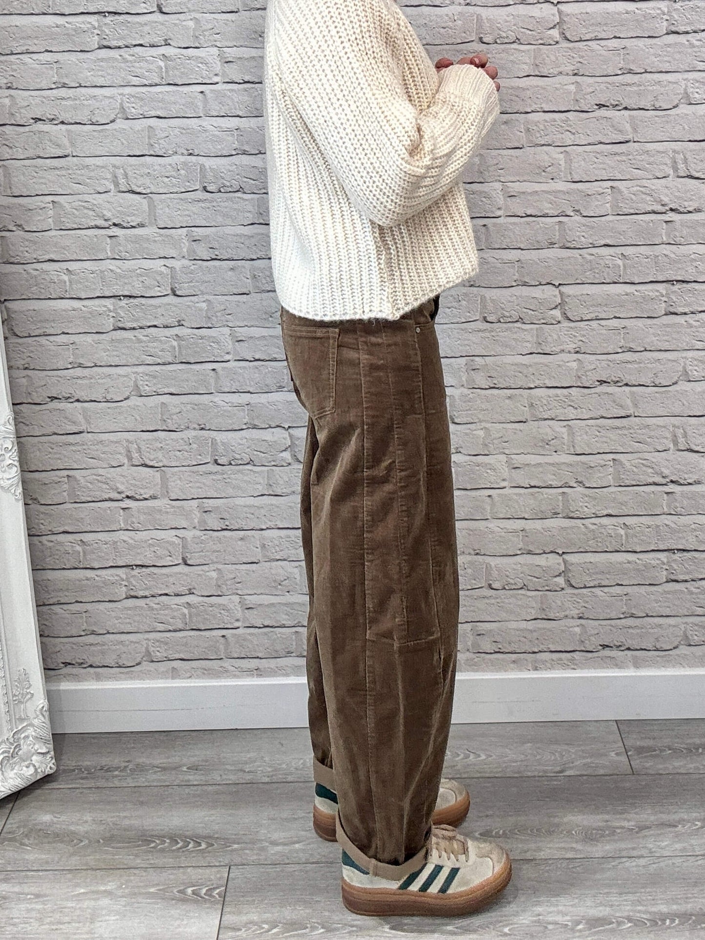 Carnaby Barrel Cords | Latte