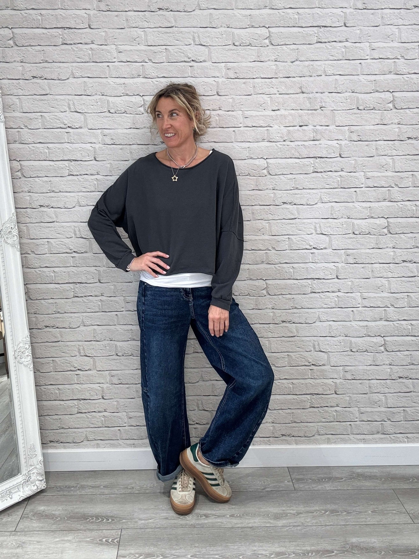 Maeve Sweatshirt | Storm Grey