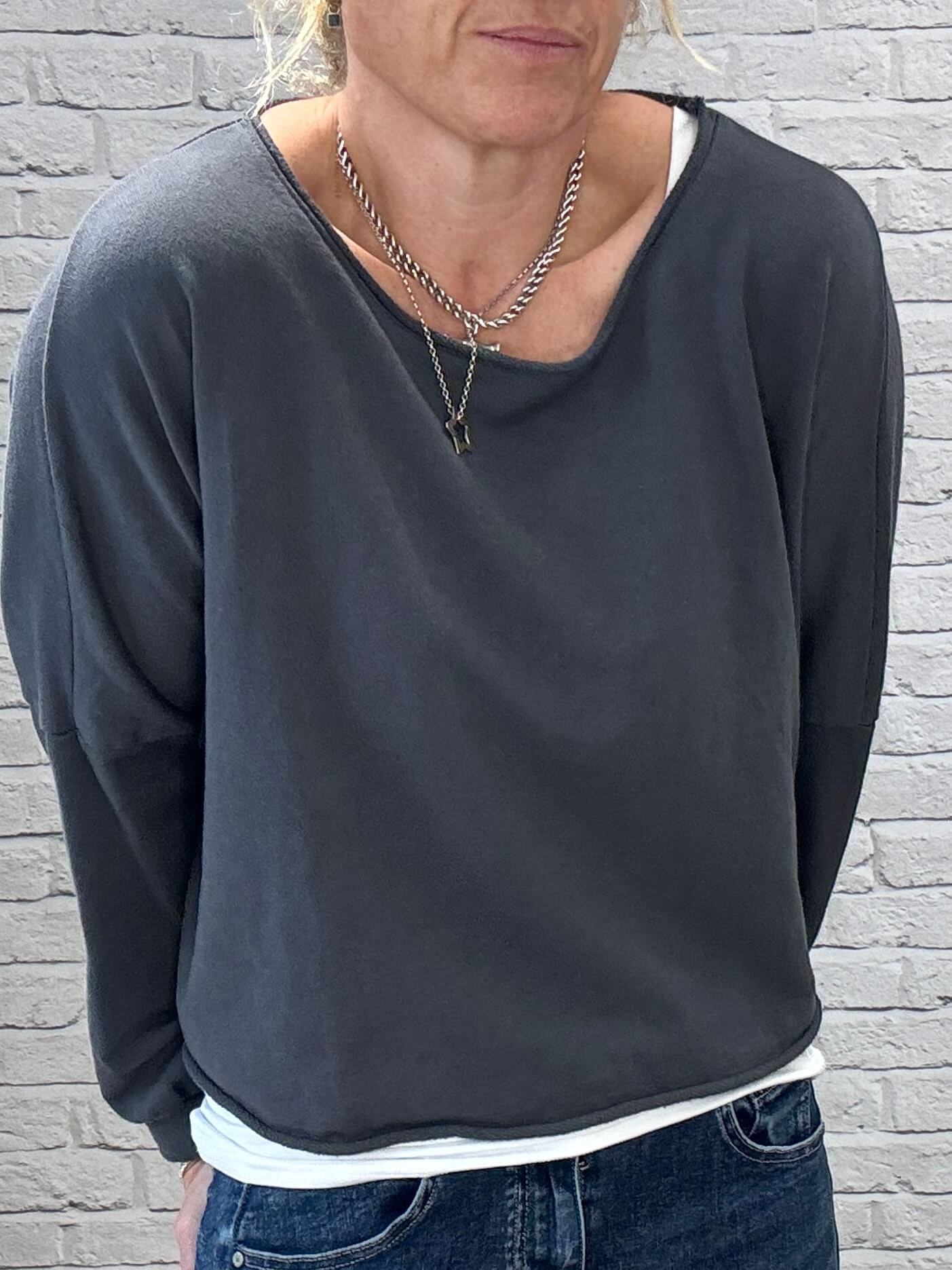 Maeve Sweatshirt | Storm Grey