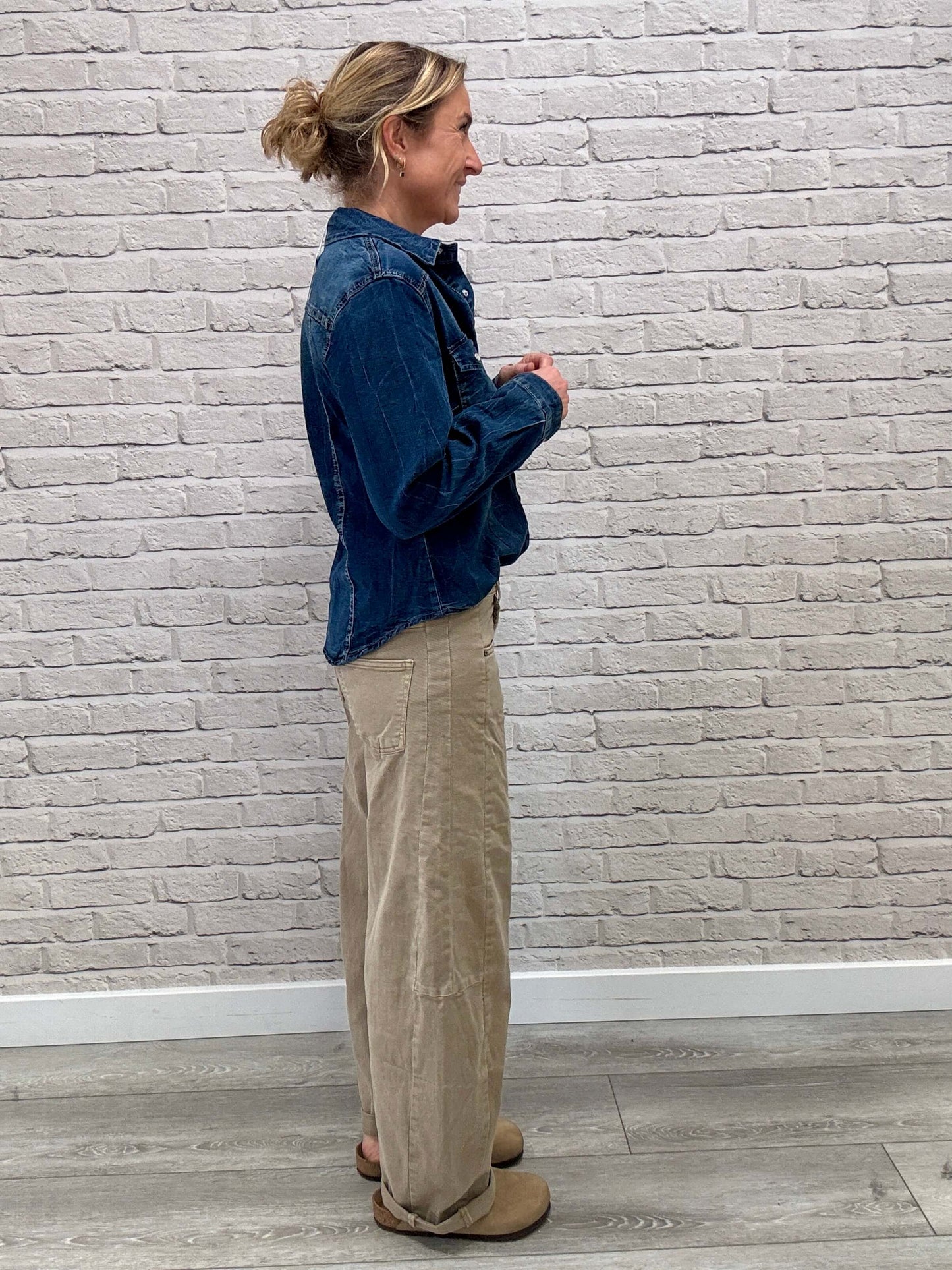 Carnaby Barrel Jeans | Stone