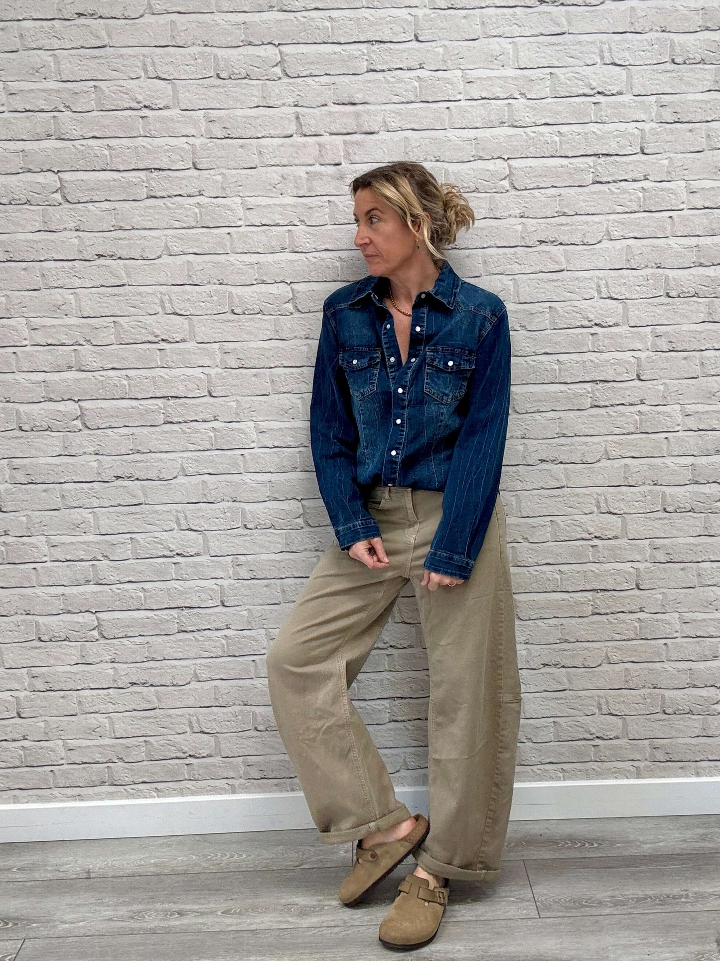 Carnaby Barrel Jeans | Stone