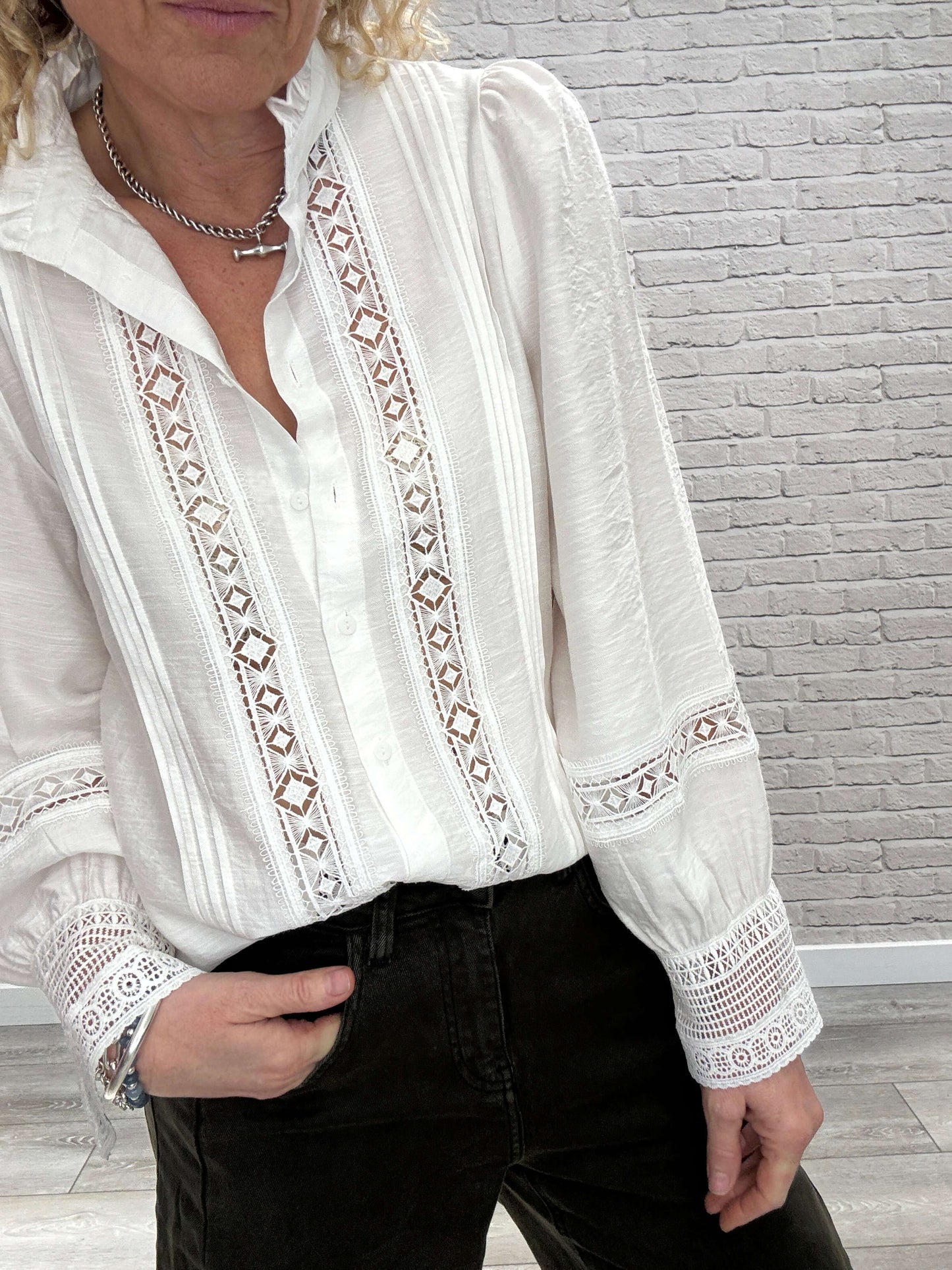 Bunny Blouse | White