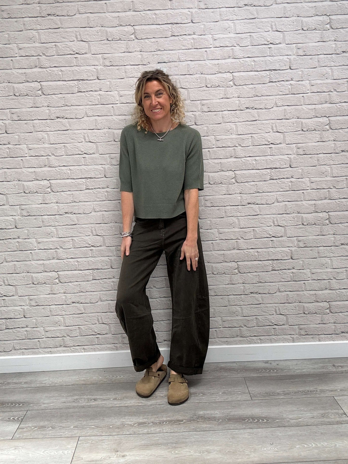 Carnaby Barrel Jeans | Khaki