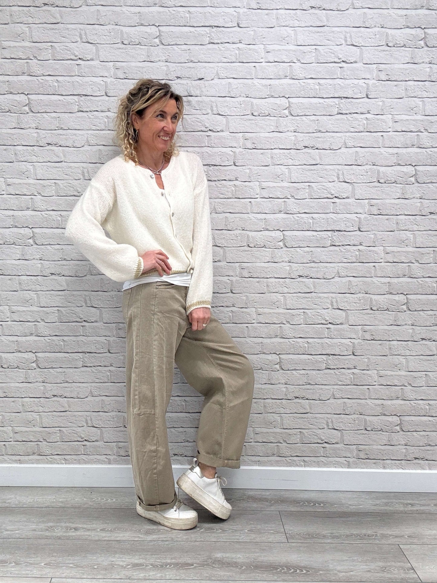 Carnaby Barrel Jeans | Stone